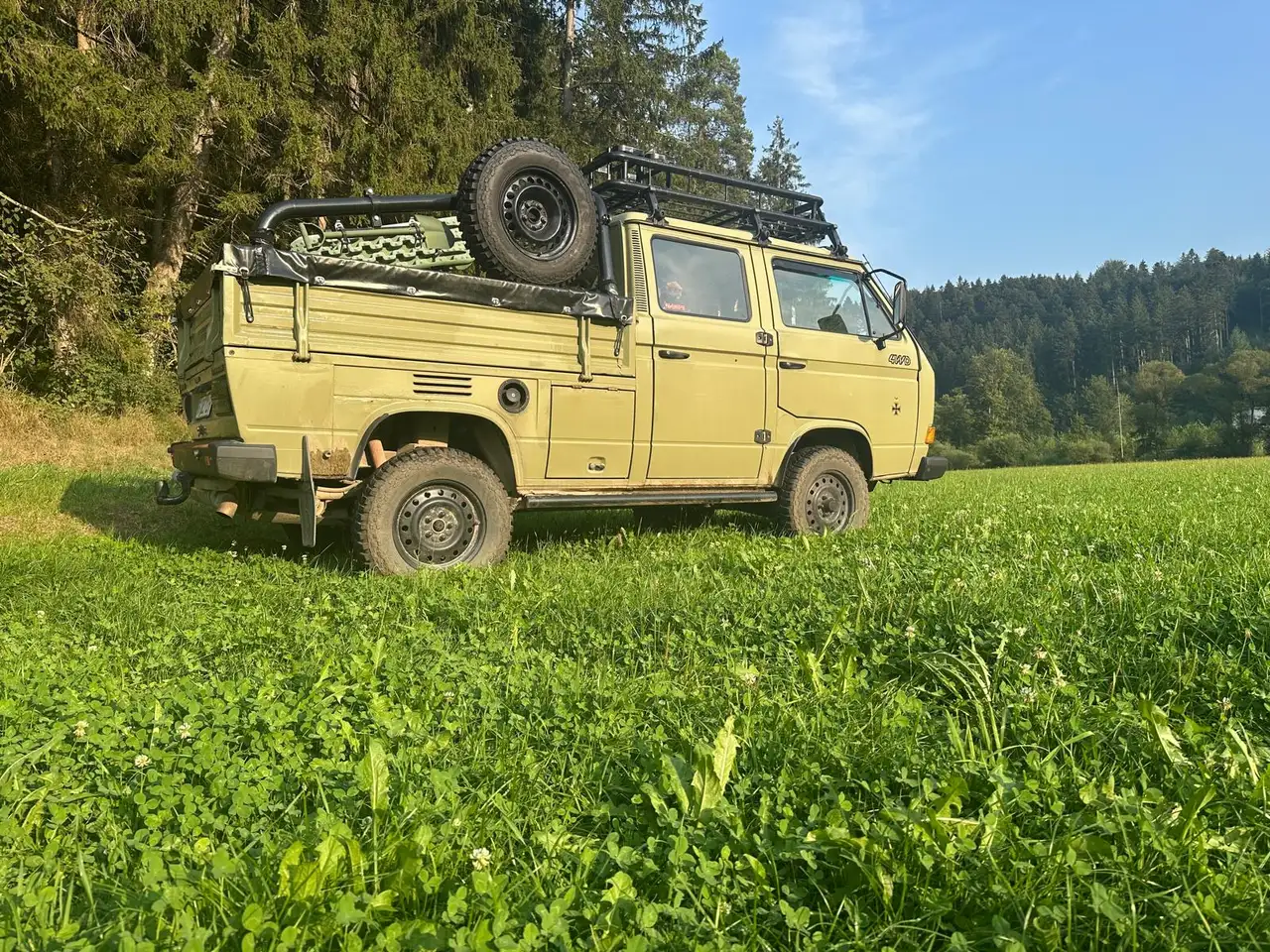 Volkswagen T3 Syncro Doka (LKW offener Kasten), foto 4
