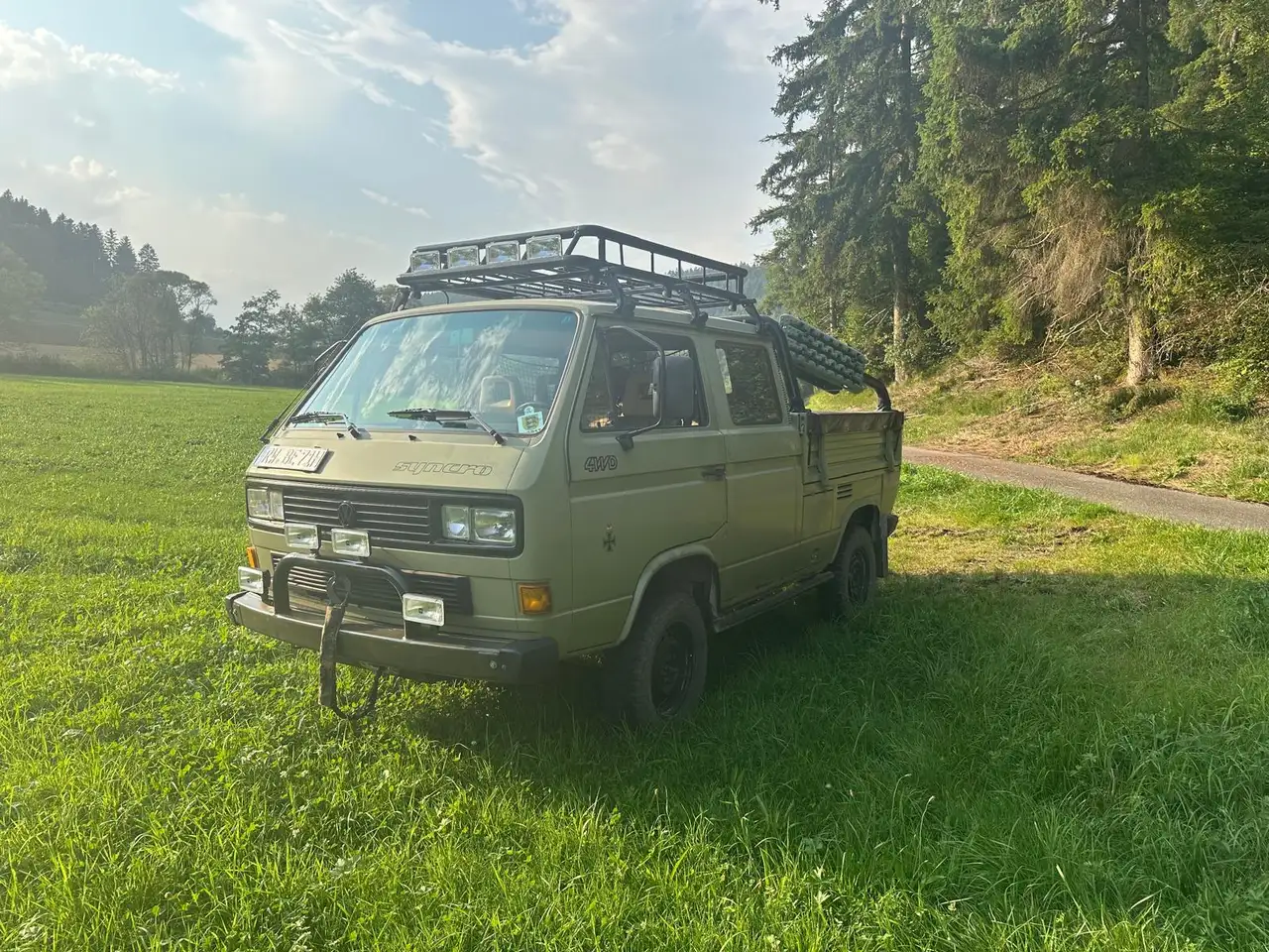 Volkswagen T3 Syncro Doka (LKW offener Kasten), foto 5