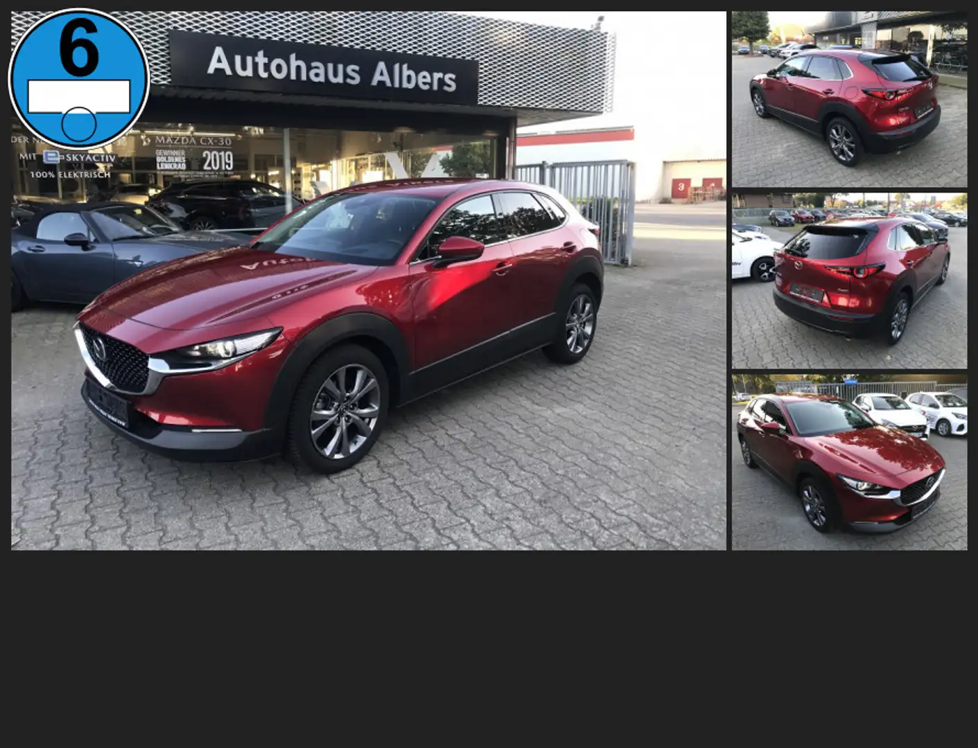 Mazda CX-30 SKYACTIV-X M Hybrid SELECTION, AUTOMATIK, BOSE, 36 Rouge - 1