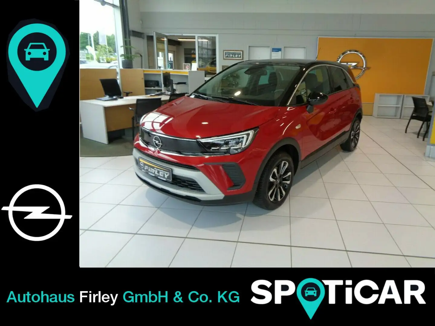 Opel Crossland Elegance Rood - 1