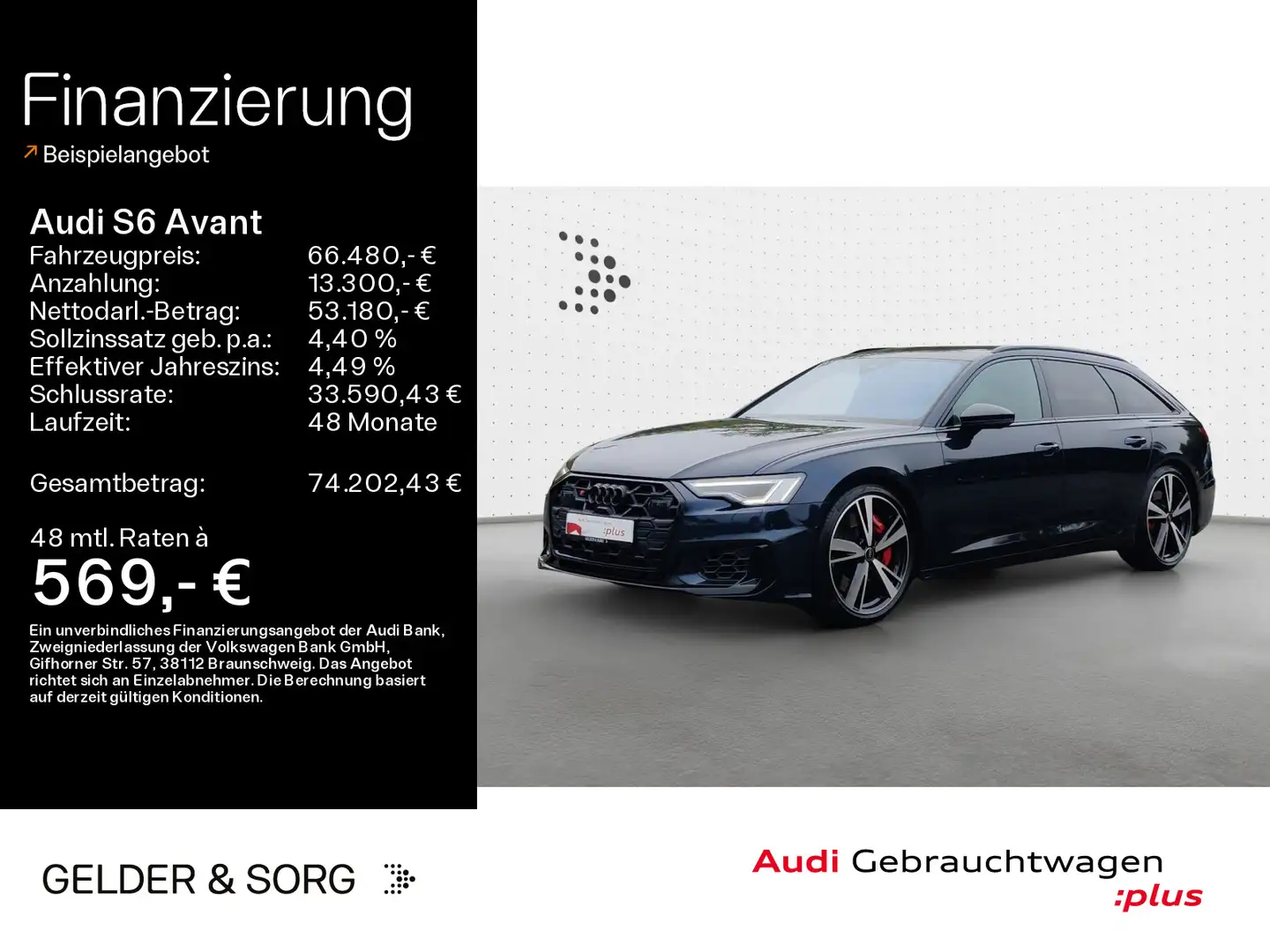 Audi S6 TDI AHK*Massage*Air*Matrix*HuD*Stand Azul - 1