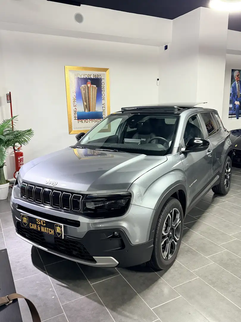 Jeep Avenger 1.2 Summit Tetto/navi/pelle Grigio - 1