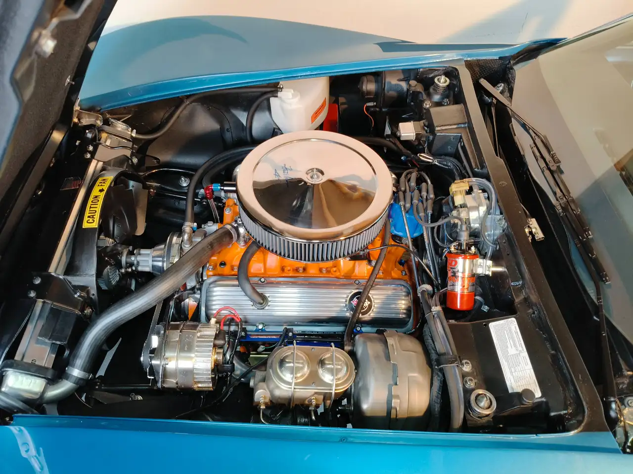 Chevrolet Corvette Convertible 434 pk 4-bak geheel Gerestaureerd, foto 11