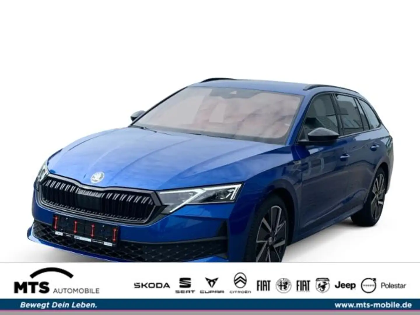 Skoda Octavia Combi Sportline 1,5 TSI 110 kW 7-Gang-DS Modrá - 1