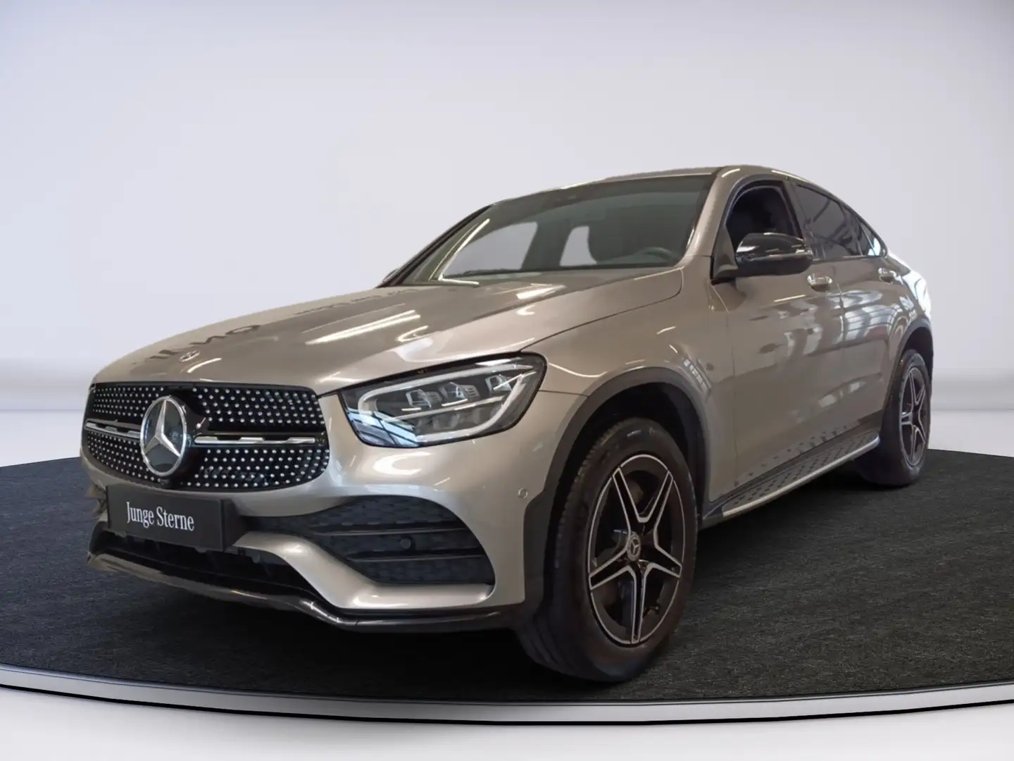 Mercedes-Benz GLC 300 de 4M AMG COUPE AMG LINE LED HP EASY PK Schwarz - 2