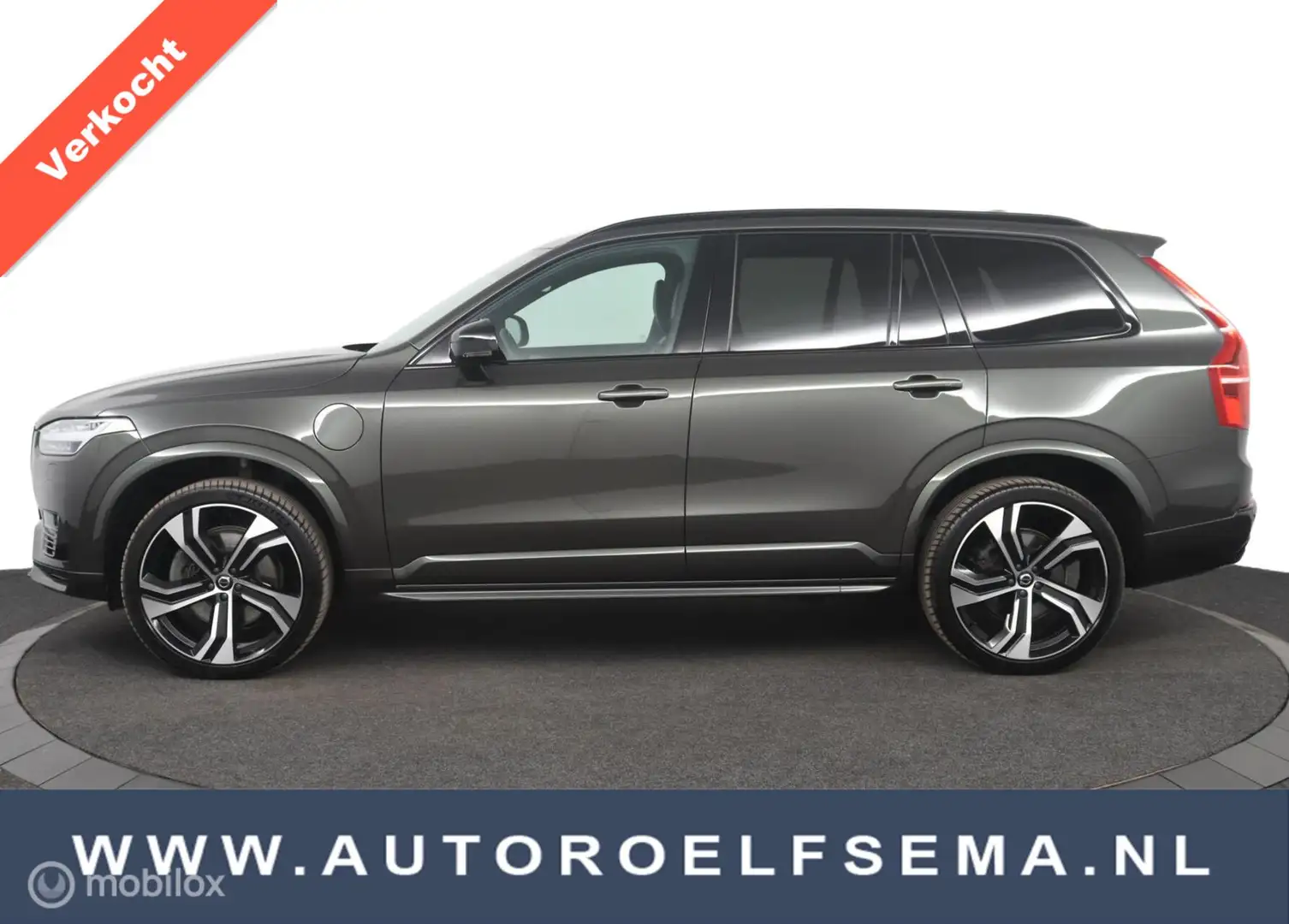 Volvo XC90 T8 Recharge AWD R-Design|LONG RANGE|ACC|PANO- Schu Grijs - 1