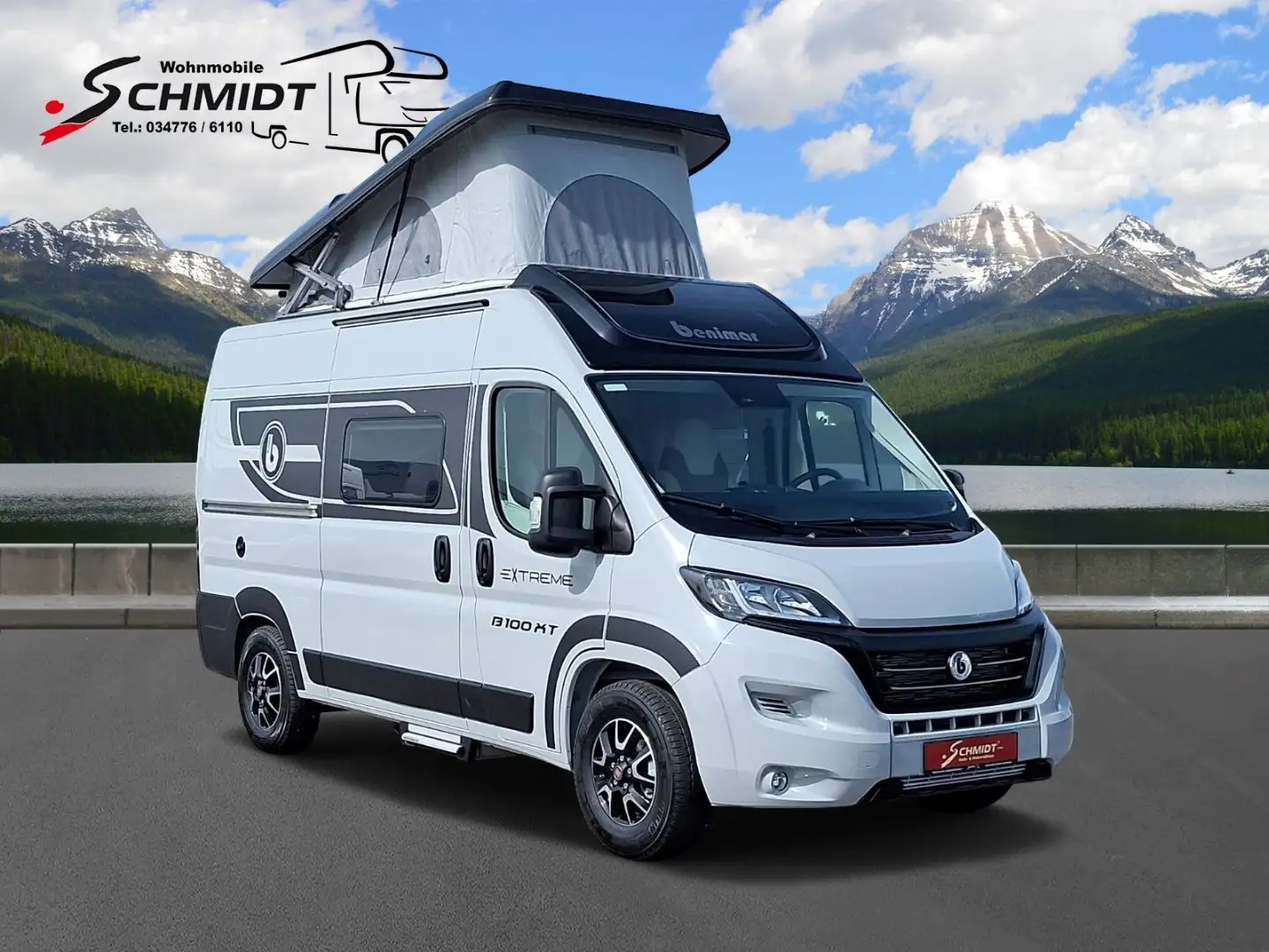 Benimar Benivan 100 Extreme Aufstelldach Lithium Markise Gris - 1