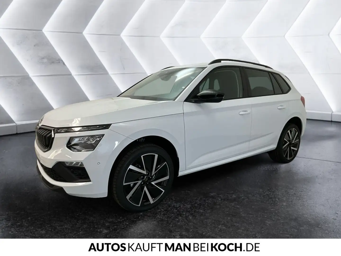 Skoda Kamiq 1.5 TSI DSG Selection AHK ACC NAVI MATRIX Blanc - 2