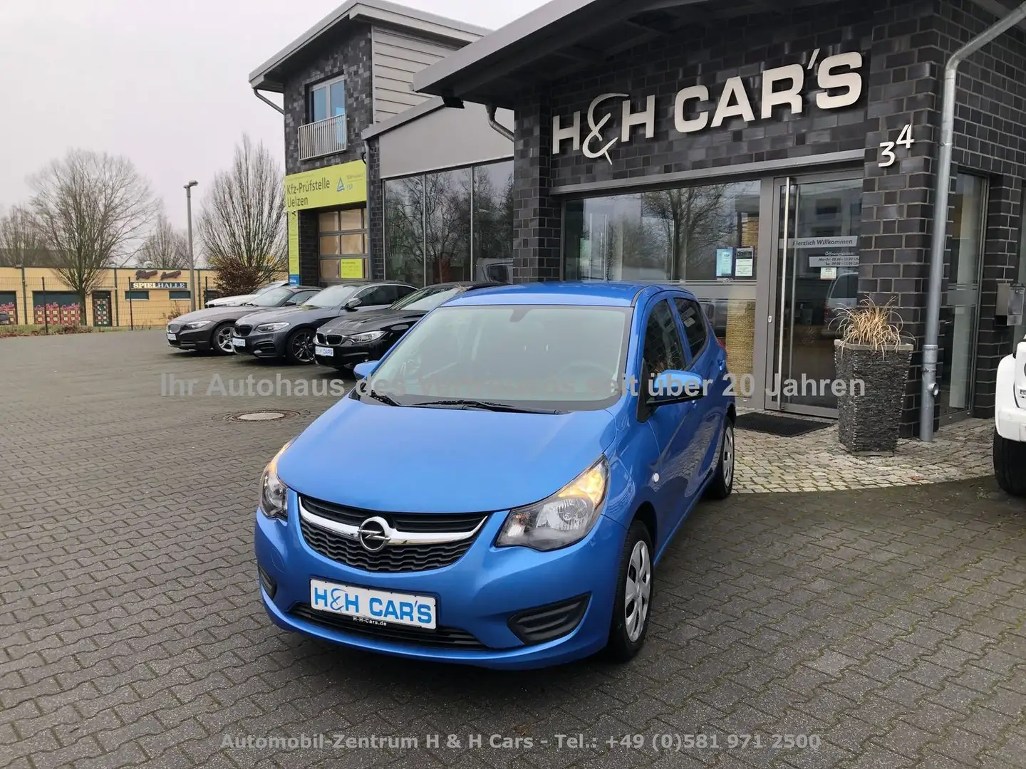 Opel Karl 1.0 12V bivalent Benzin/LPG Edition Klima Blue - 1