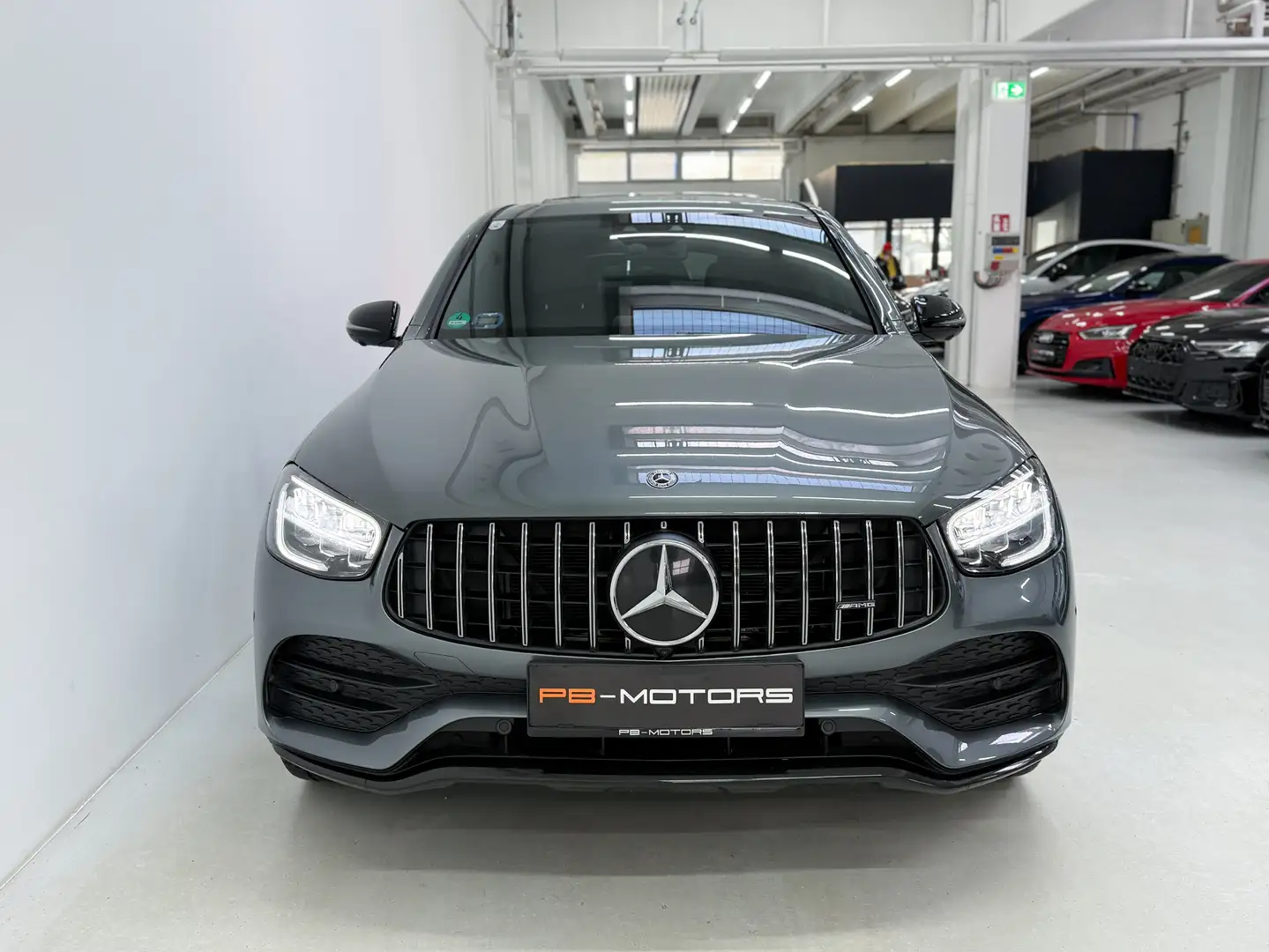 Mercedes-Benz GLC 400 d 4Matic Coupe AMG-Line 20" LED Schiebedach 360 Gris - 2