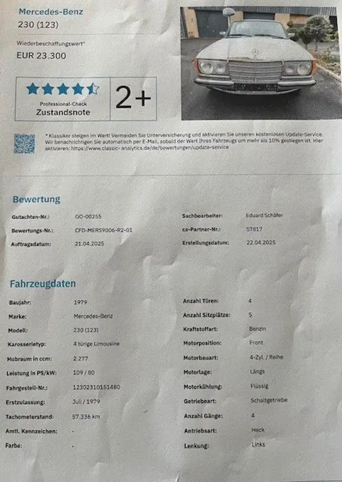 Mercedes-Benz 230 "IM AUFTRAG", foto 3
