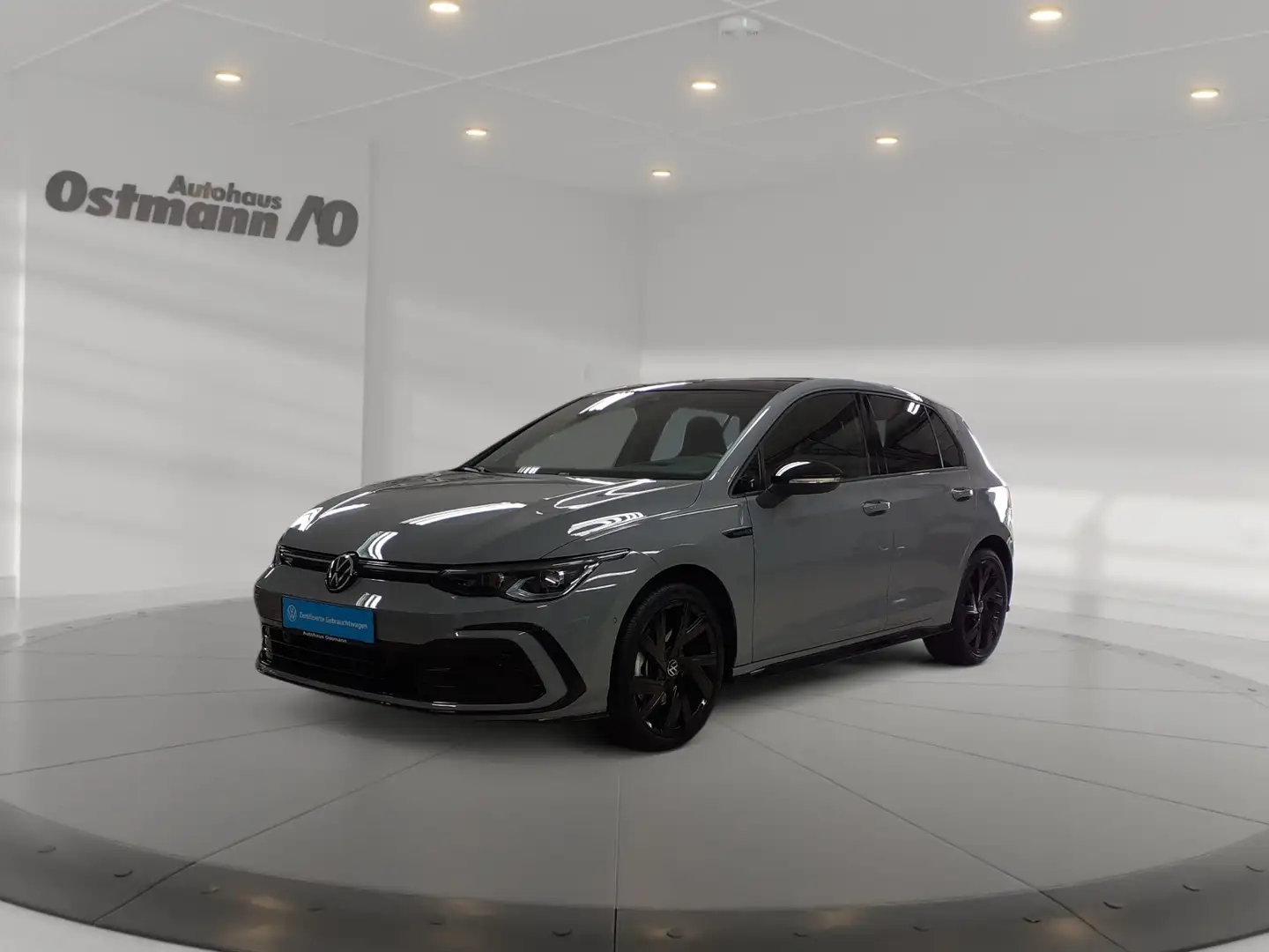 Volkswagen Golf VIII 2.0TSI Matrix*ACC*Navi*Standh*R-Line Grijs - 2