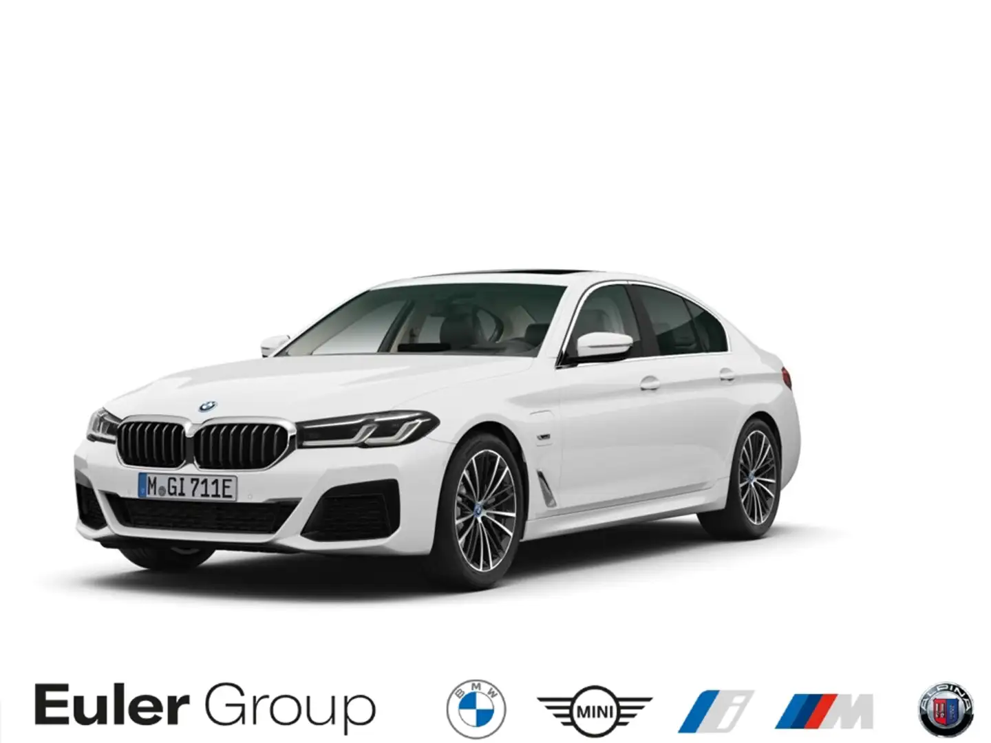 BMW 530 e A xDrive Limousine M-Sport 19'' Navi GSD LED App Weiß - 1