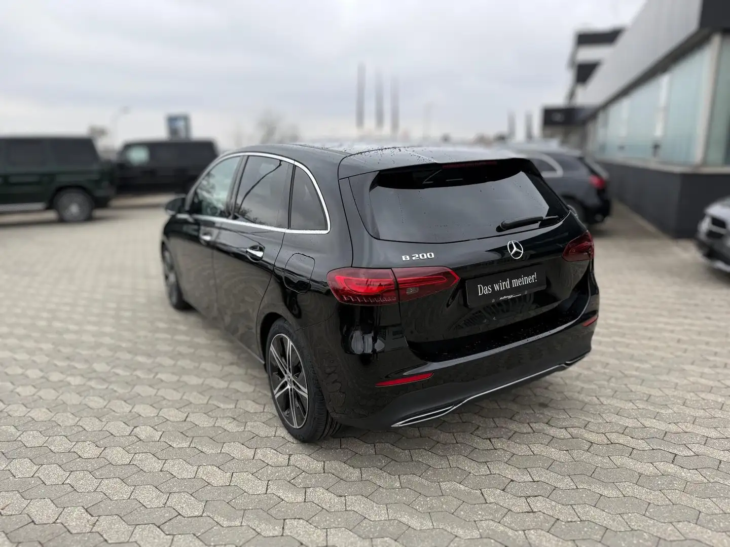 Mercedes-Benz B 200 Progressive AHK/Pano/Distr/Tot/360°/eleHec Schwarz - 2