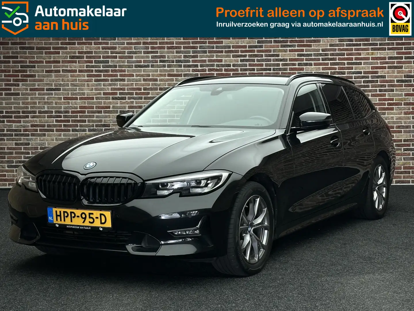 BMW 320 3-serie Touring 320i High Executive Navi Sfeer Sto Black - 1