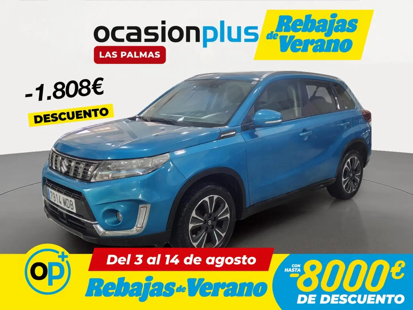 Suzuki Vitara 1.4T GLX Mild Hybrid Azul - 1
