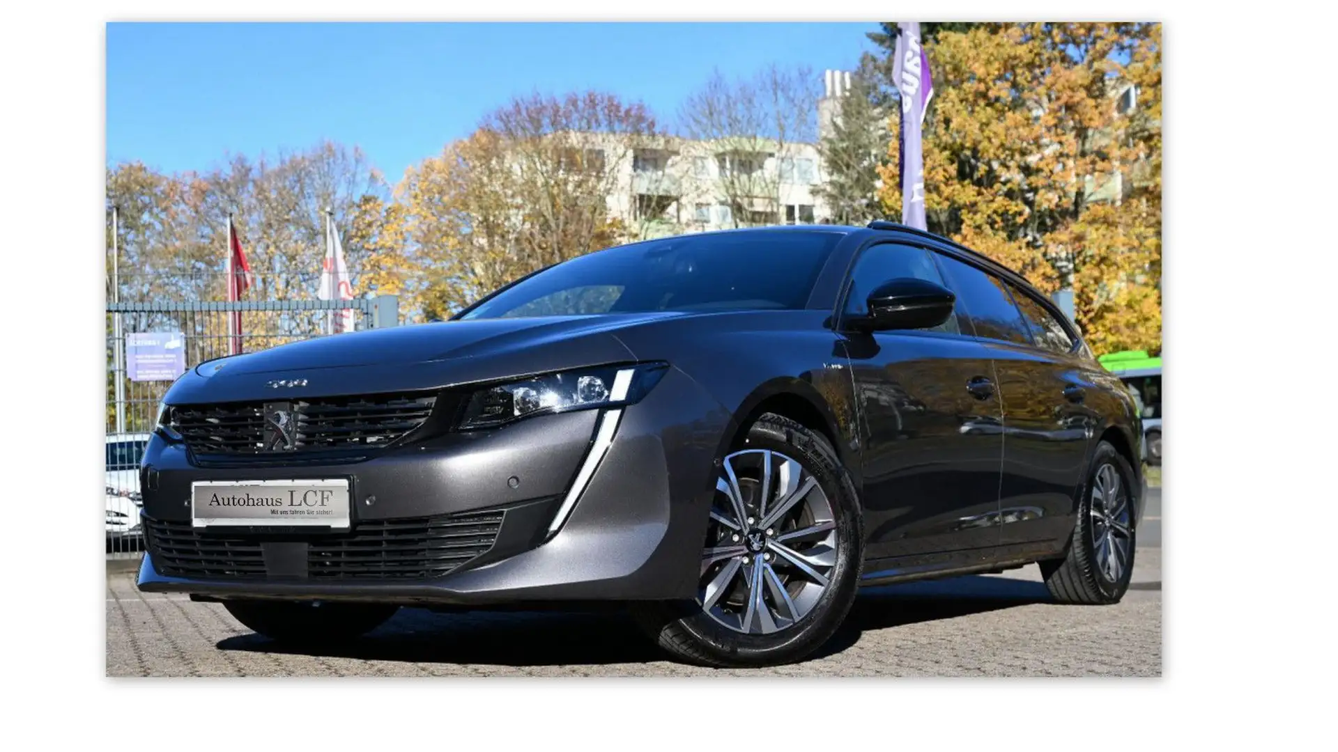 Peugeot 508 SW Hybrid 225 Allure Pack Leder Navi Standhz Grau - 1