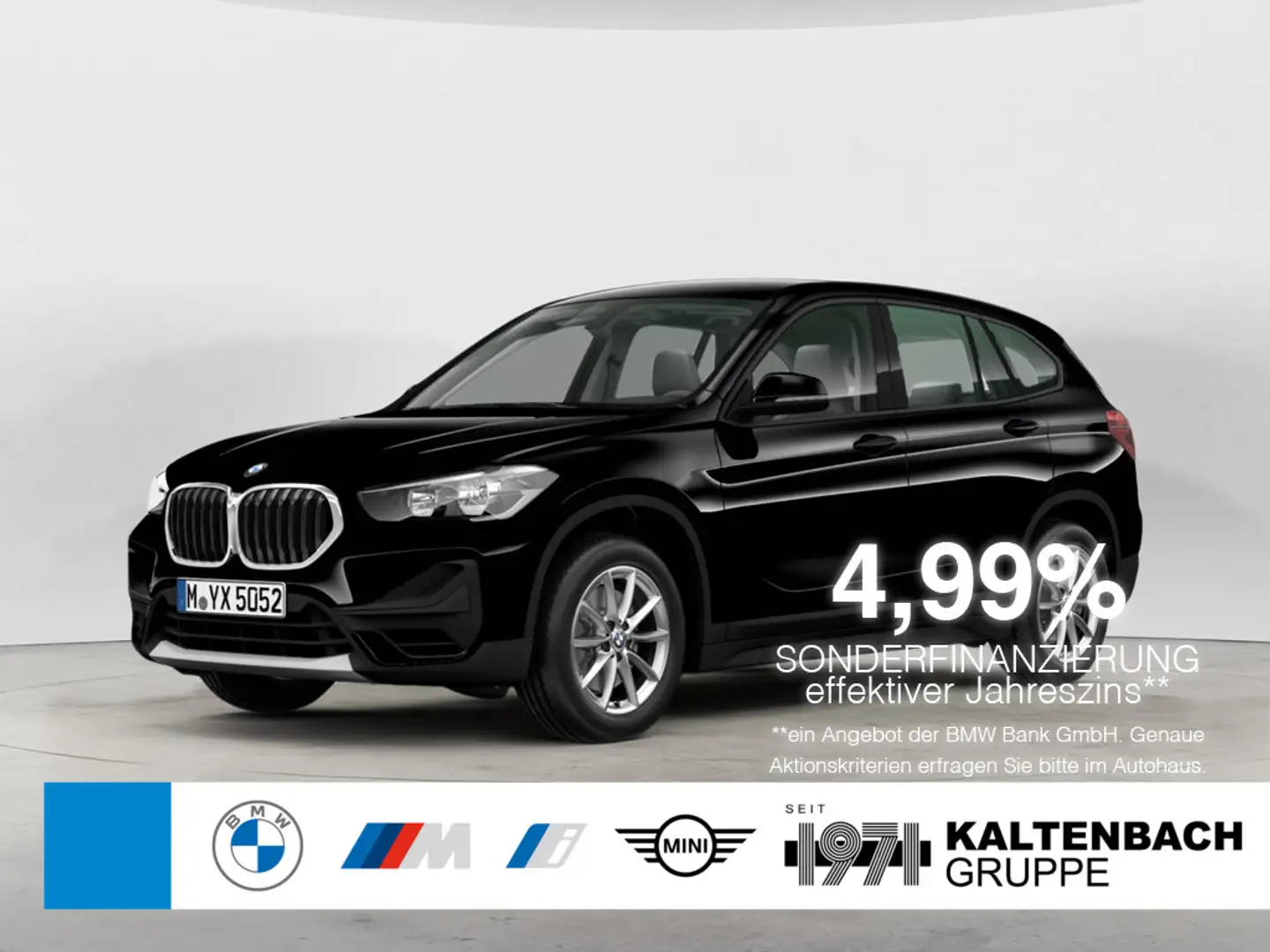 BMW X1 sDrive18i Advantage FACEL. AHK NAVI SHZ Schwarz - 1