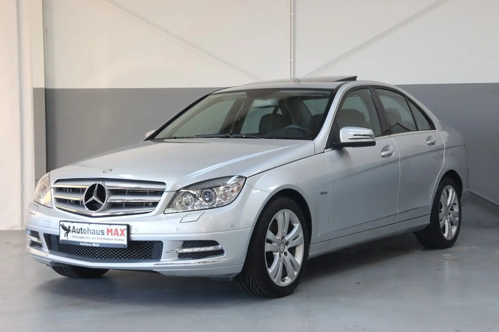 Mercedes-Benz C 350 CDI BlueEfficiency~SZH~PDC~MFL~wenig KM Argent - 1