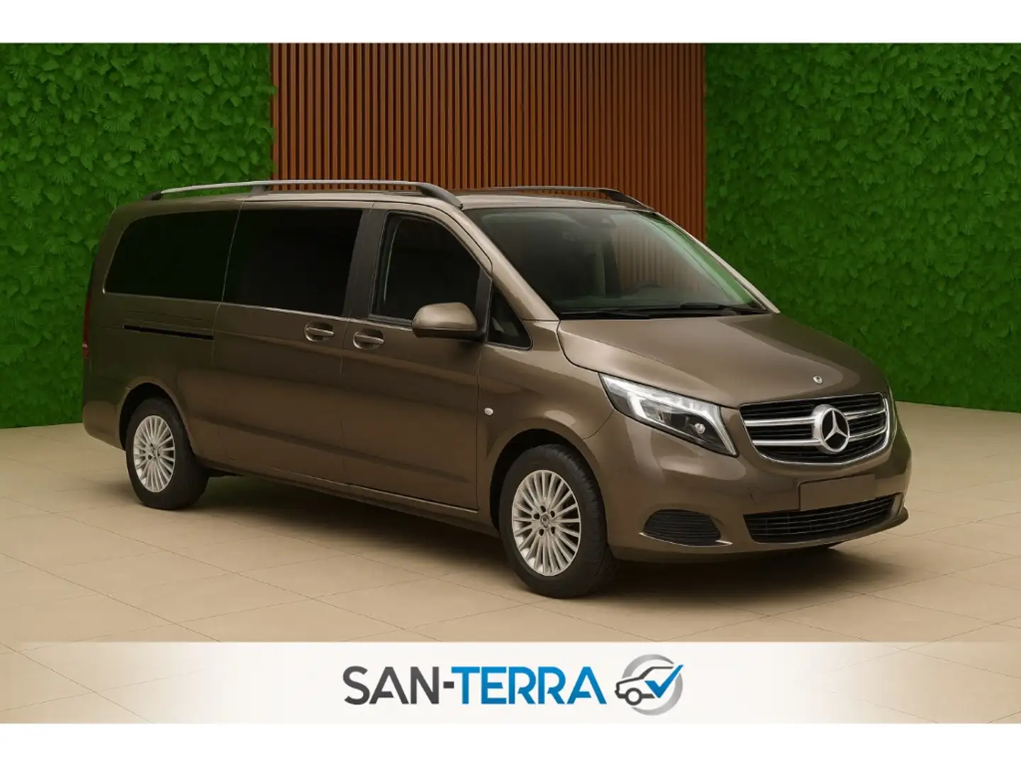 Mercedes-Benz V 250 d EXTRALANG LEDER*360-KAMERA*KLIMA*NAVI*EL.SCHIEBE Grau - 1