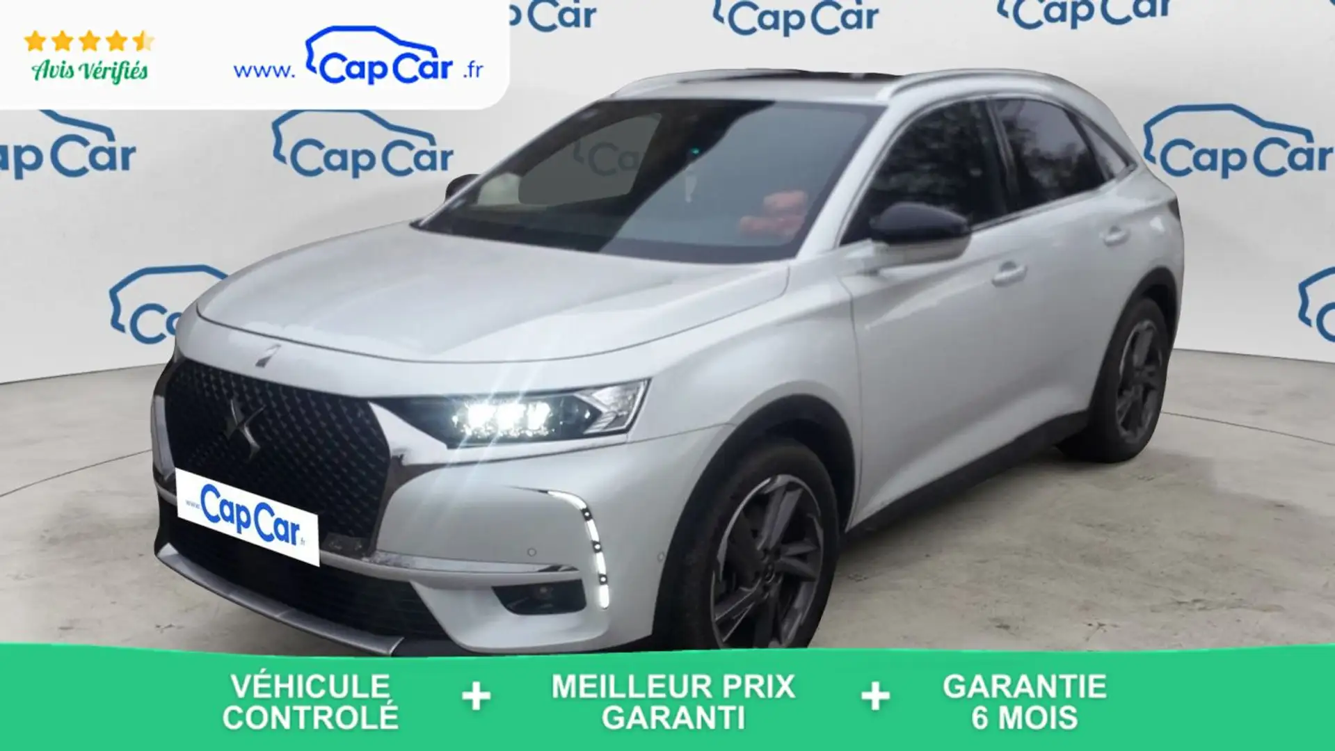 DS Automobiles DS 7 Crossback 1.6 E-tense 225 Plug in Hybrid EAT8 Rivoli Blanc - 1