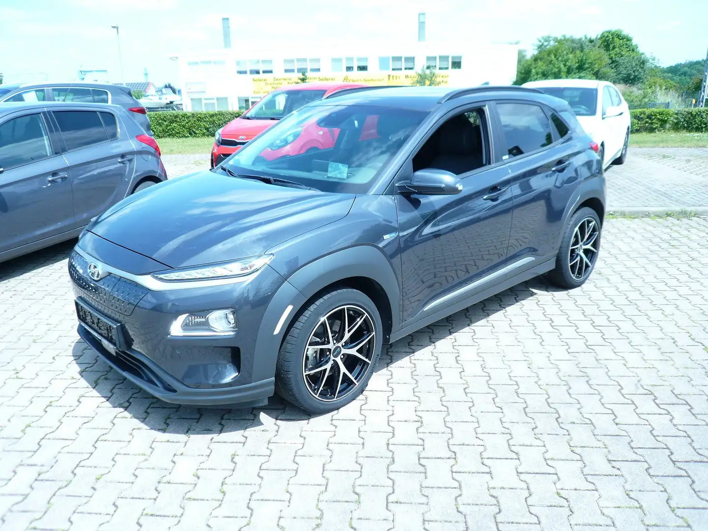Hyundai KONA EV Premium 18" Alufelgen 204PS / 64KW/h Gris - 1