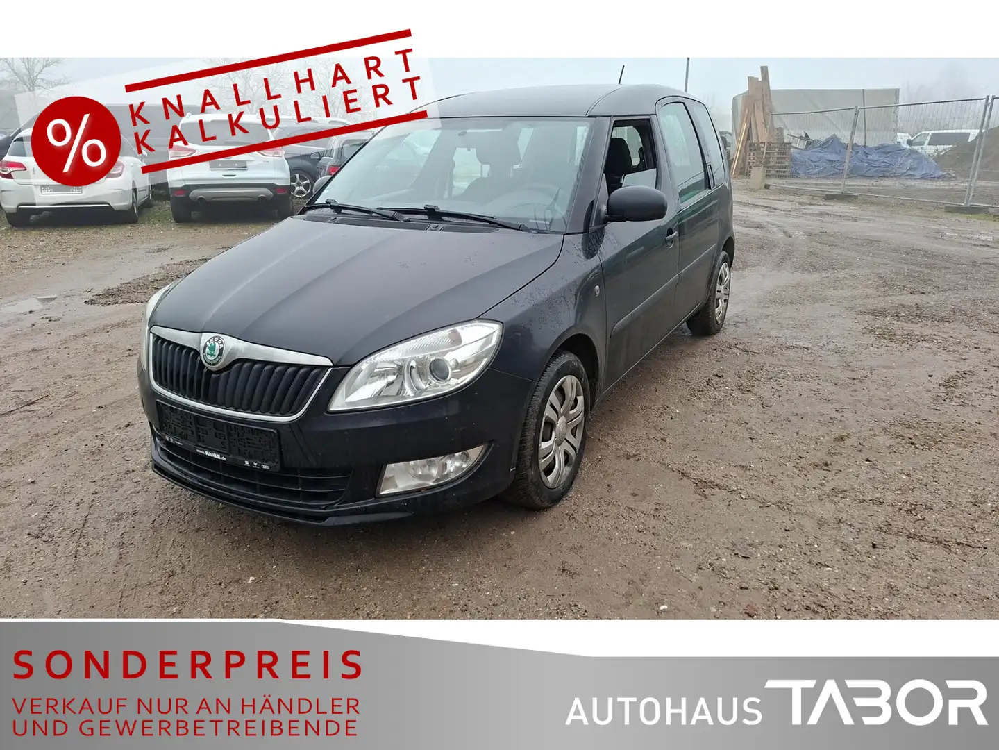 Skoda Roomster 1.6 TDI Style AHK Klima Schwarz - 1