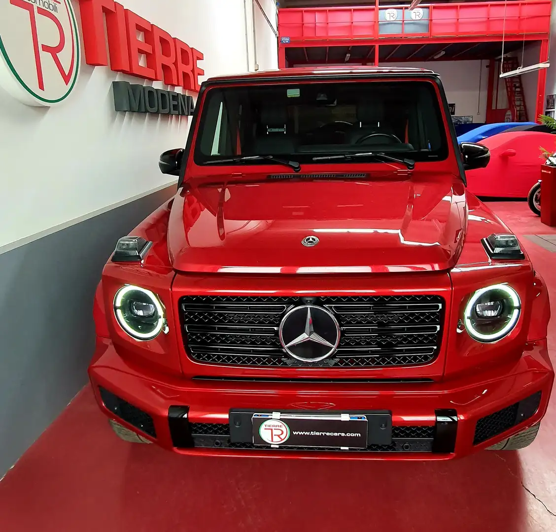 Mercedes-Benz G 350 d Premium 286cv auto amg line Kırmızı - 1