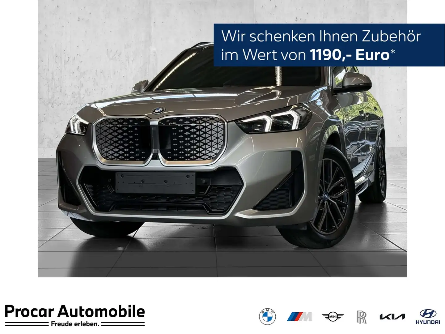 BMW iX1 xDrive30 M Sport DA+ PA+ H/K HuD Grijs - 1