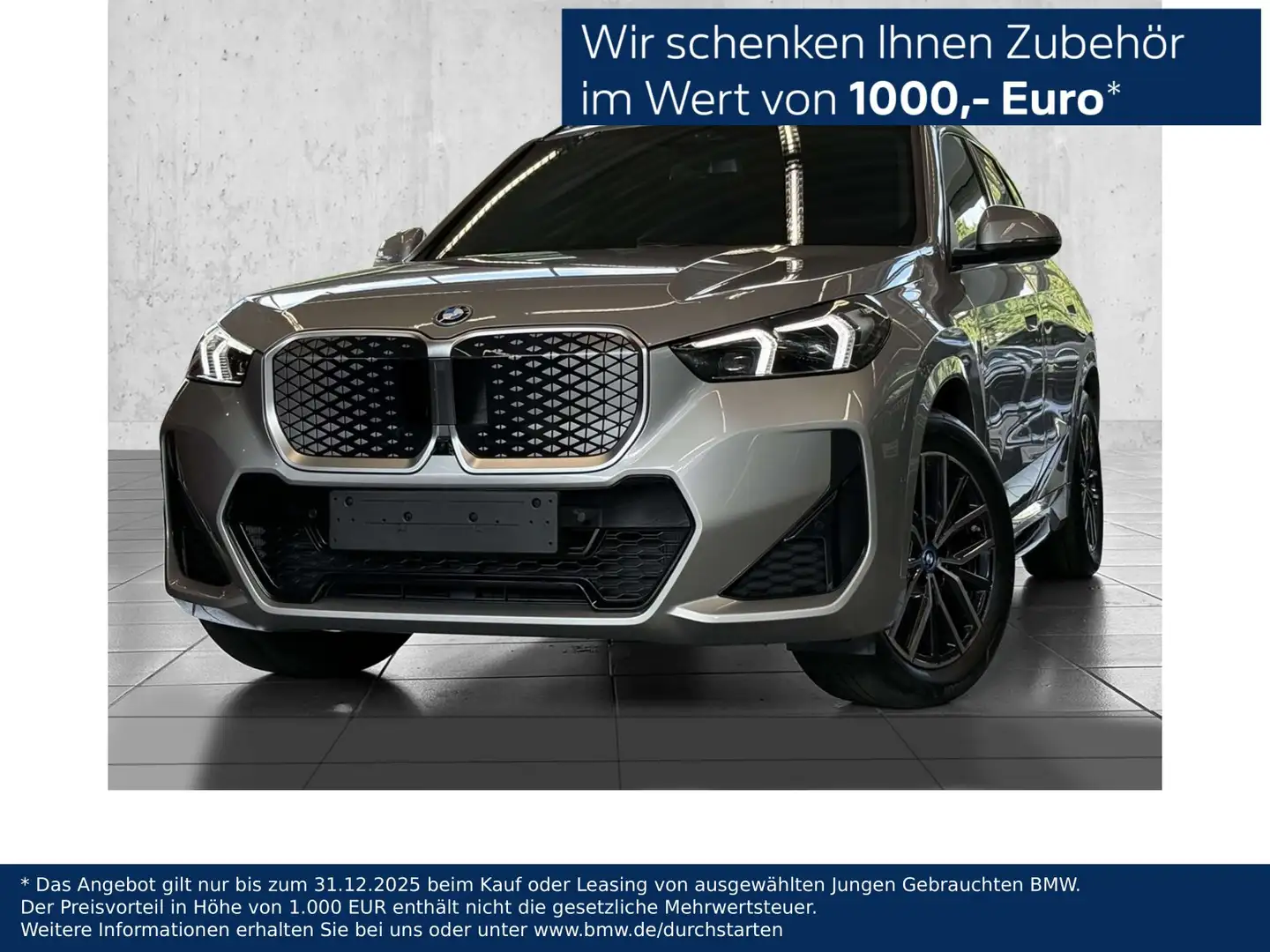BMW iX1 xDrive30 M Sport DA+ PA+ H/K HuD Grau - 1