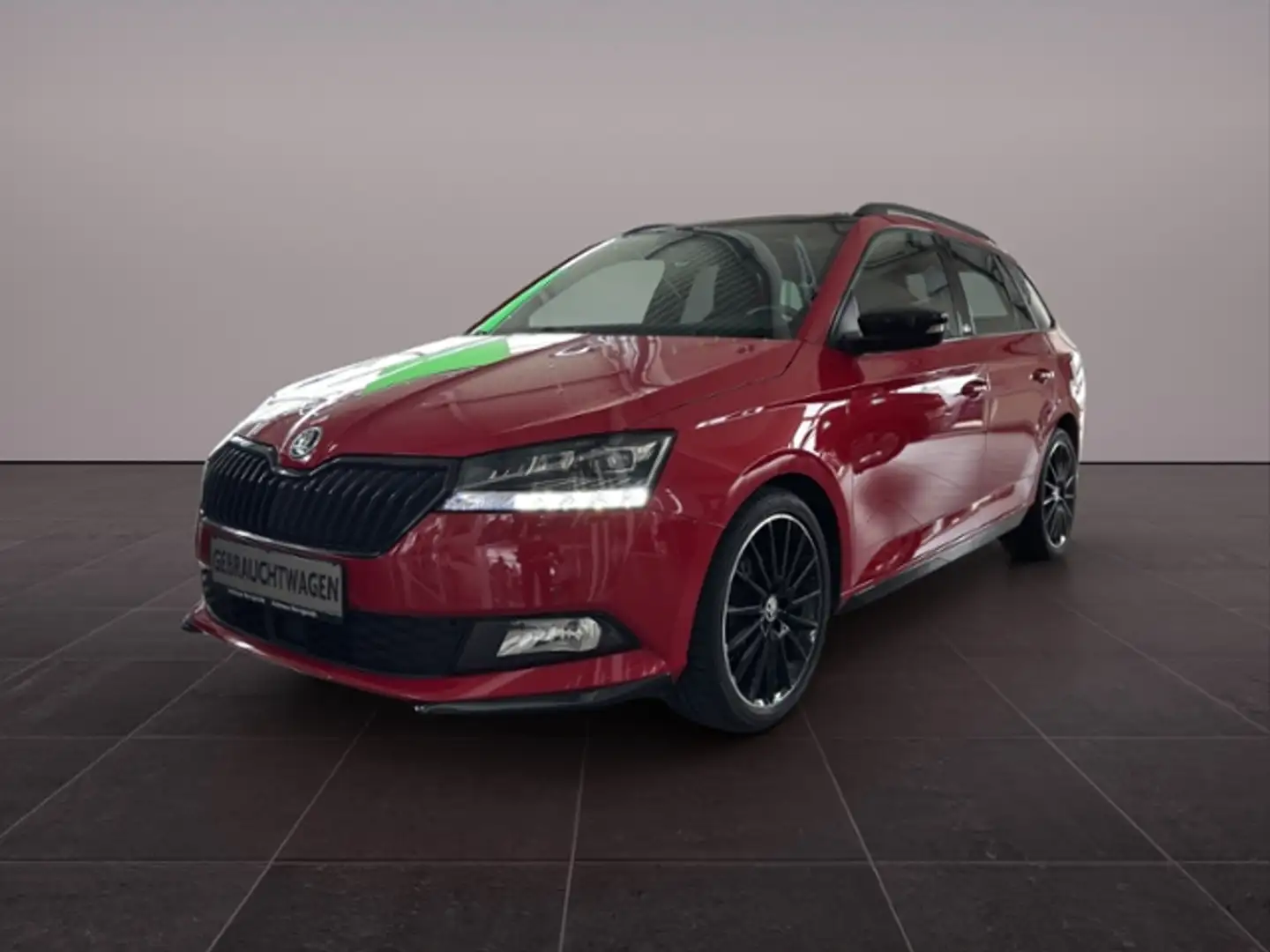 Skoda Fabia Combi 1.0TSI Monte Carlo LED/Pano/Navi/PDC Rouge - 2