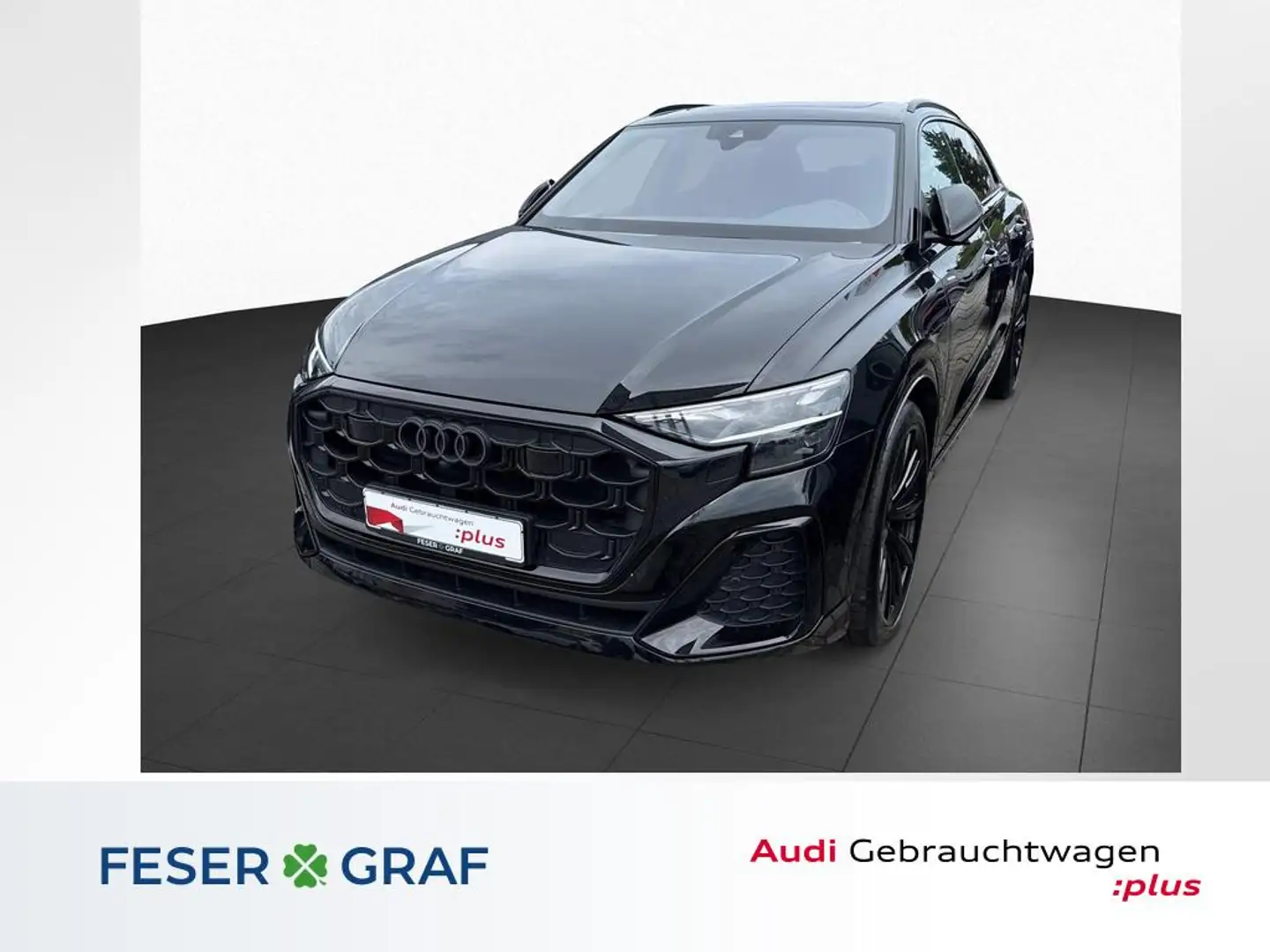 Audi Q8 50 TDI quat. tipt. S Line+B&O+Pano+MATRIX Schwarz - 1