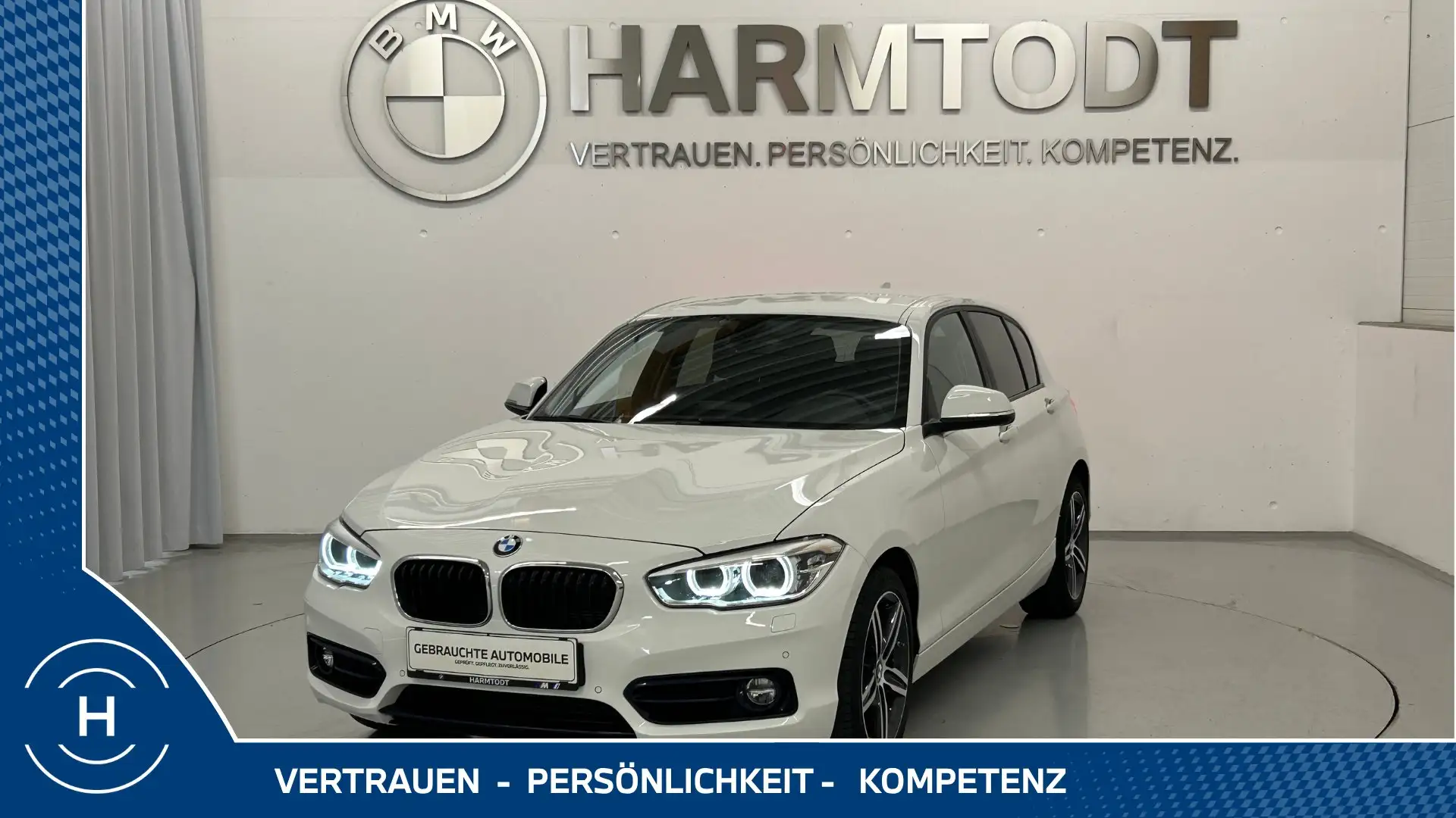 BMW 118 d *Sport Line* Weiß - 1