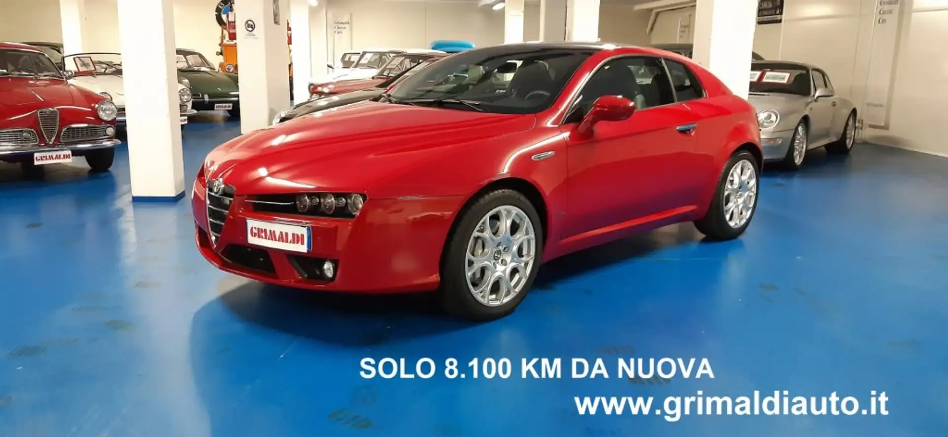 Alfa Romeo Brera *SOLO 8.100 KM DA NUOVA* 2.4 JTDm 20V Sky Window Rosso - 1
