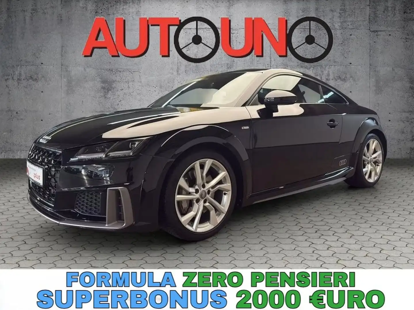 Audi TT Coupé 45 TFSI Zwart - 1