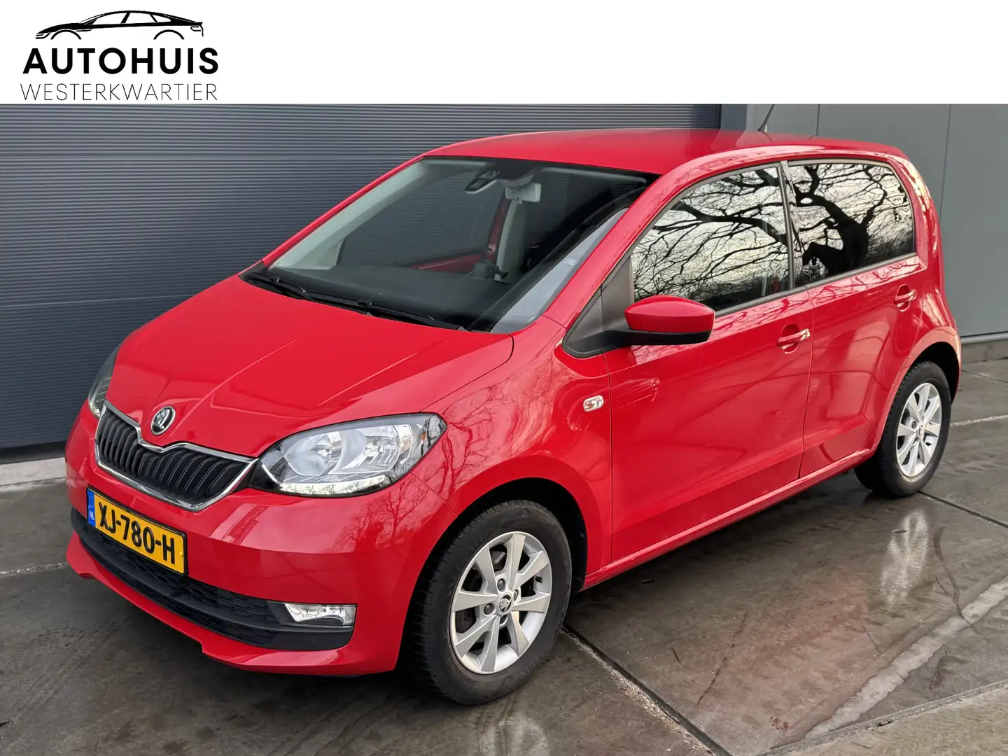 Skoda Citigo 1.0 60 pk Greentech Style Airco LMV Cruise Control Rouge - 1