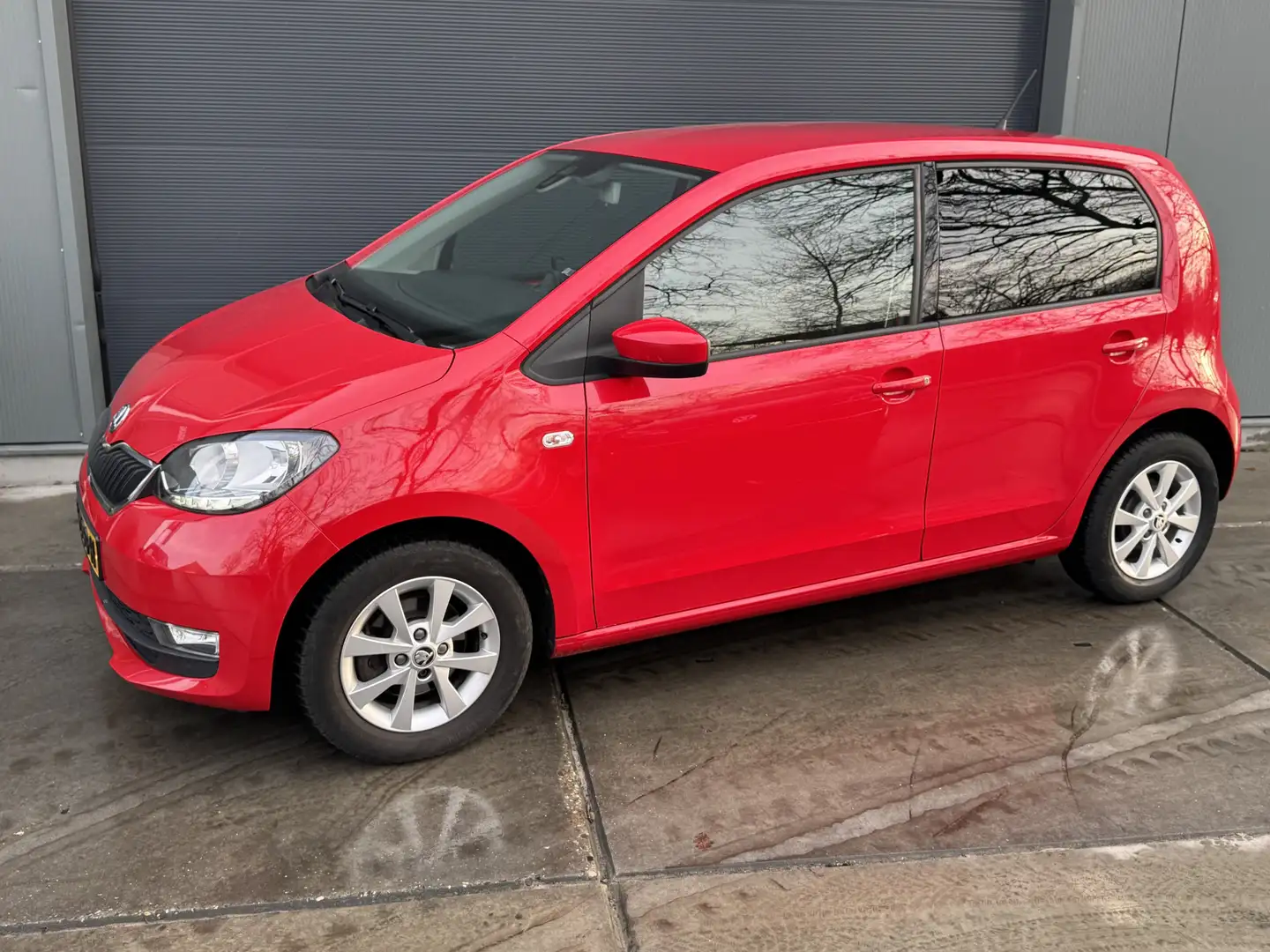 Skoda Citigo 1.0 60 pk Greentech Style Airco LMV Cruise Control Rouge - 2