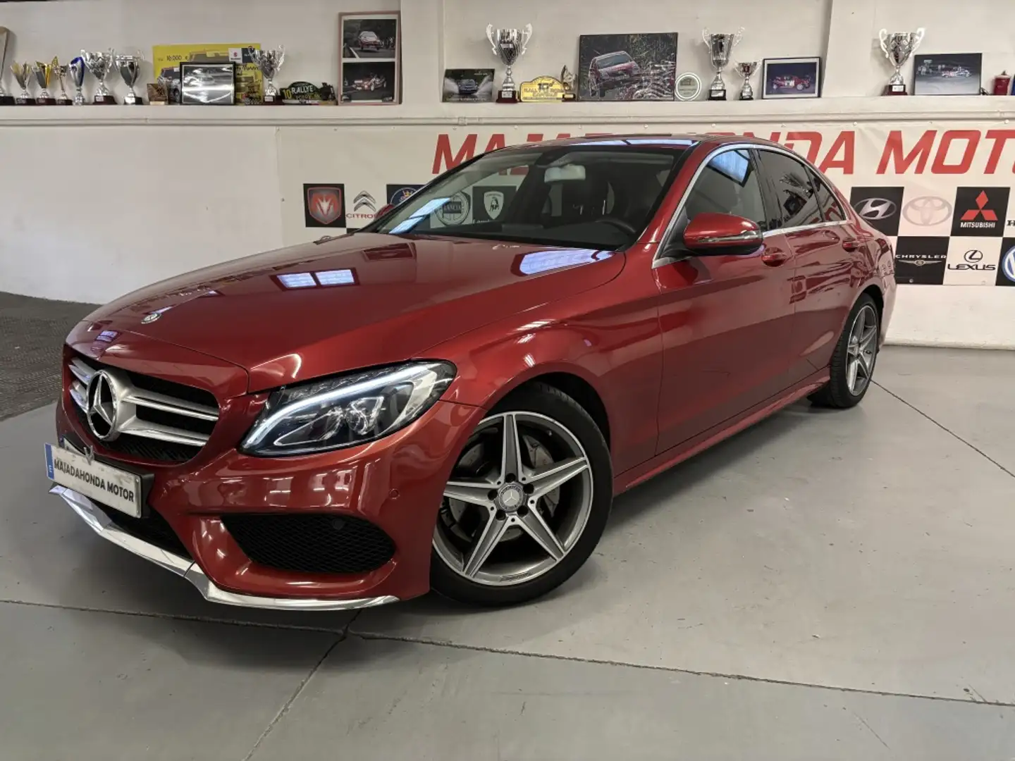 Mercedes-Benz C 220 220d 4Matic 7G Plus Burdeos - 1