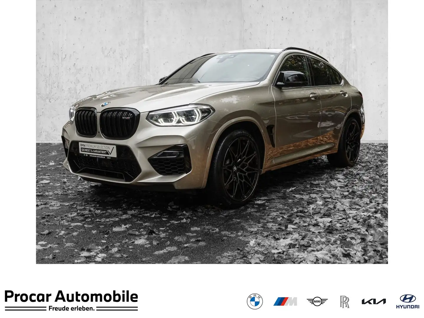 BMW X4 M Competition Aut. Pano, SHZ, DA+, PA+, HUD, H/K, Sh Beige - 1