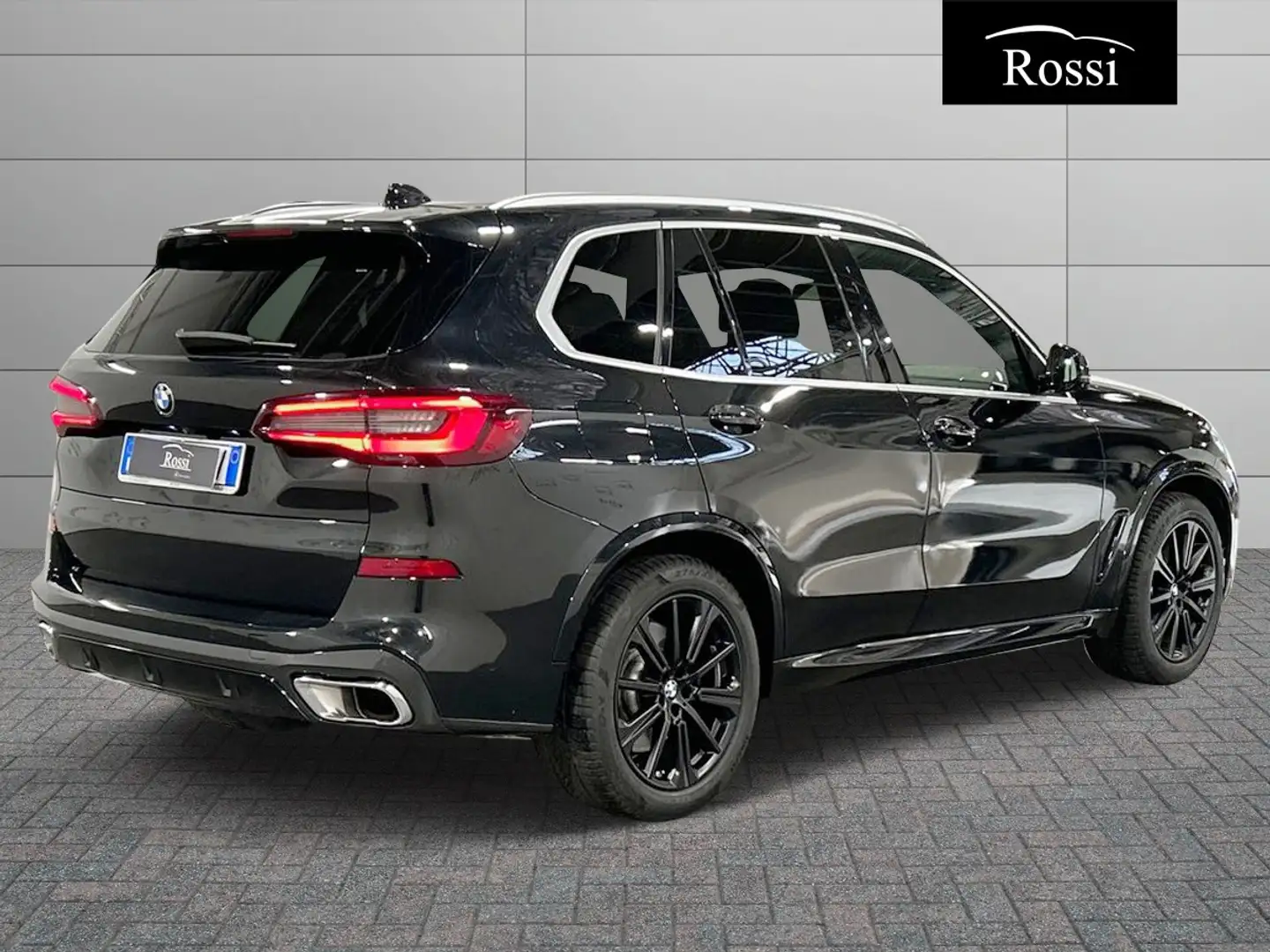 BMW X5 xdrive40d mhev 48V Msport auto Zwart - 2