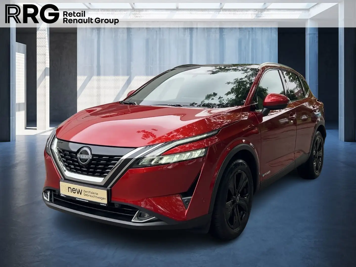 Nissan Qashqai 1.5 VC-T e-Power Tekna+ e-Power Rouge - 1