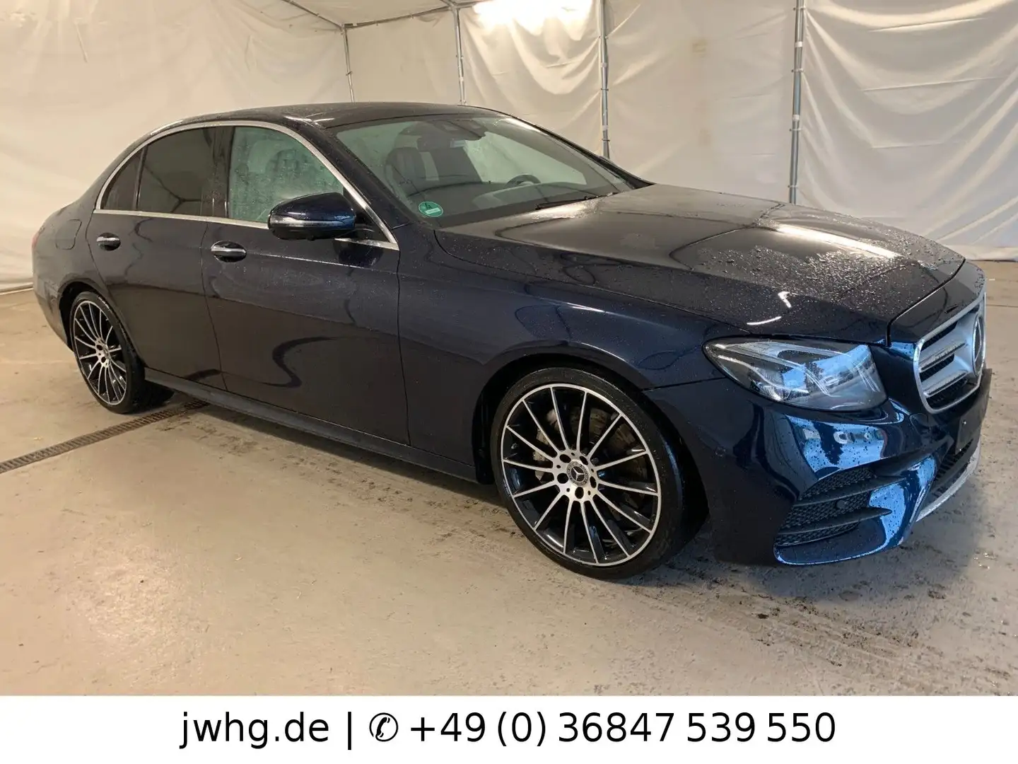 Mercedes-Benz E 350 d*AMG*Virtual*Designo-Leder*Panorama*360° Blau - 2