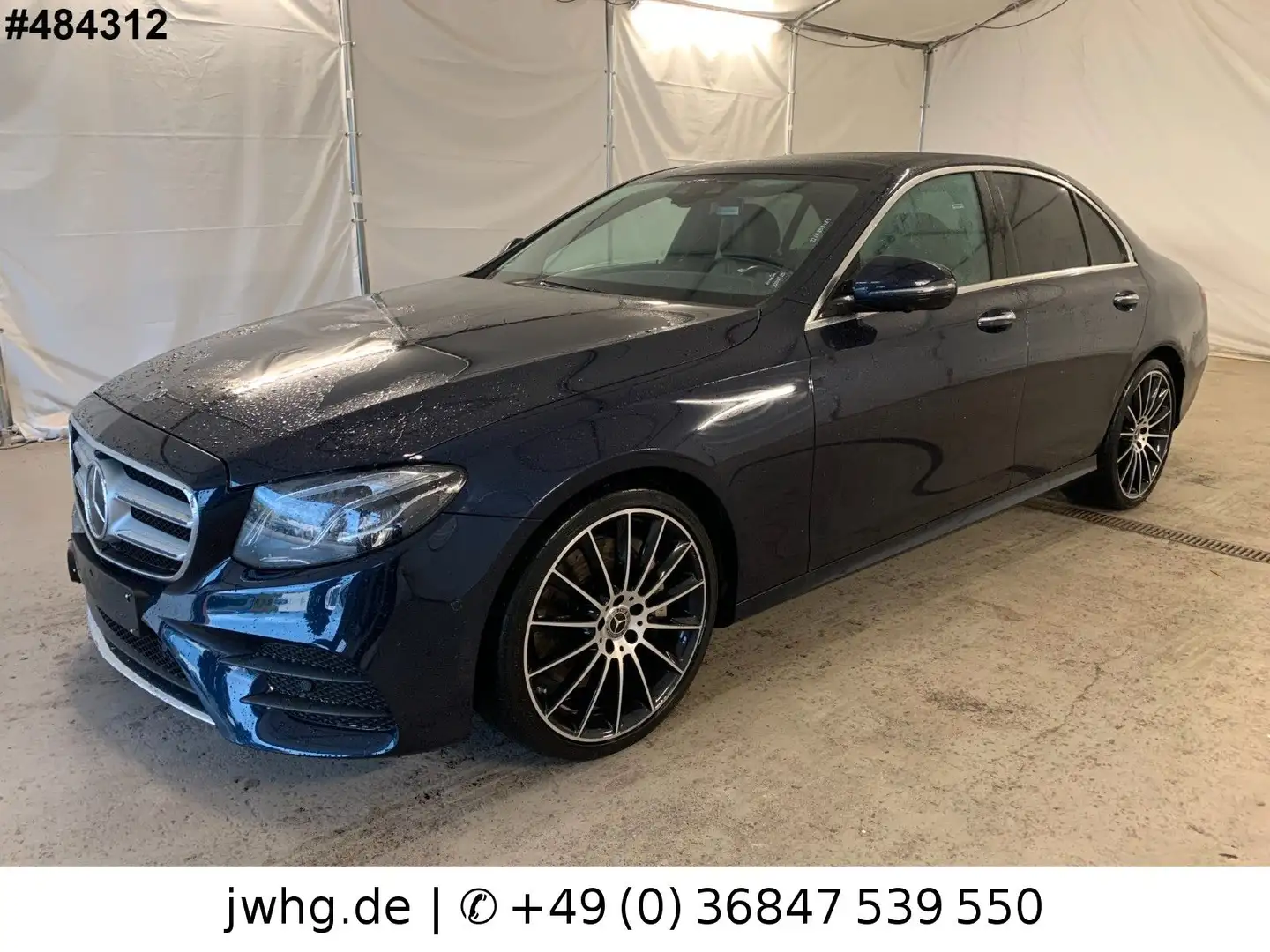 Mercedes-Benz E 350 d*AMG*Virtual*Designo-Leder*Panorama*360° Blau - 1
