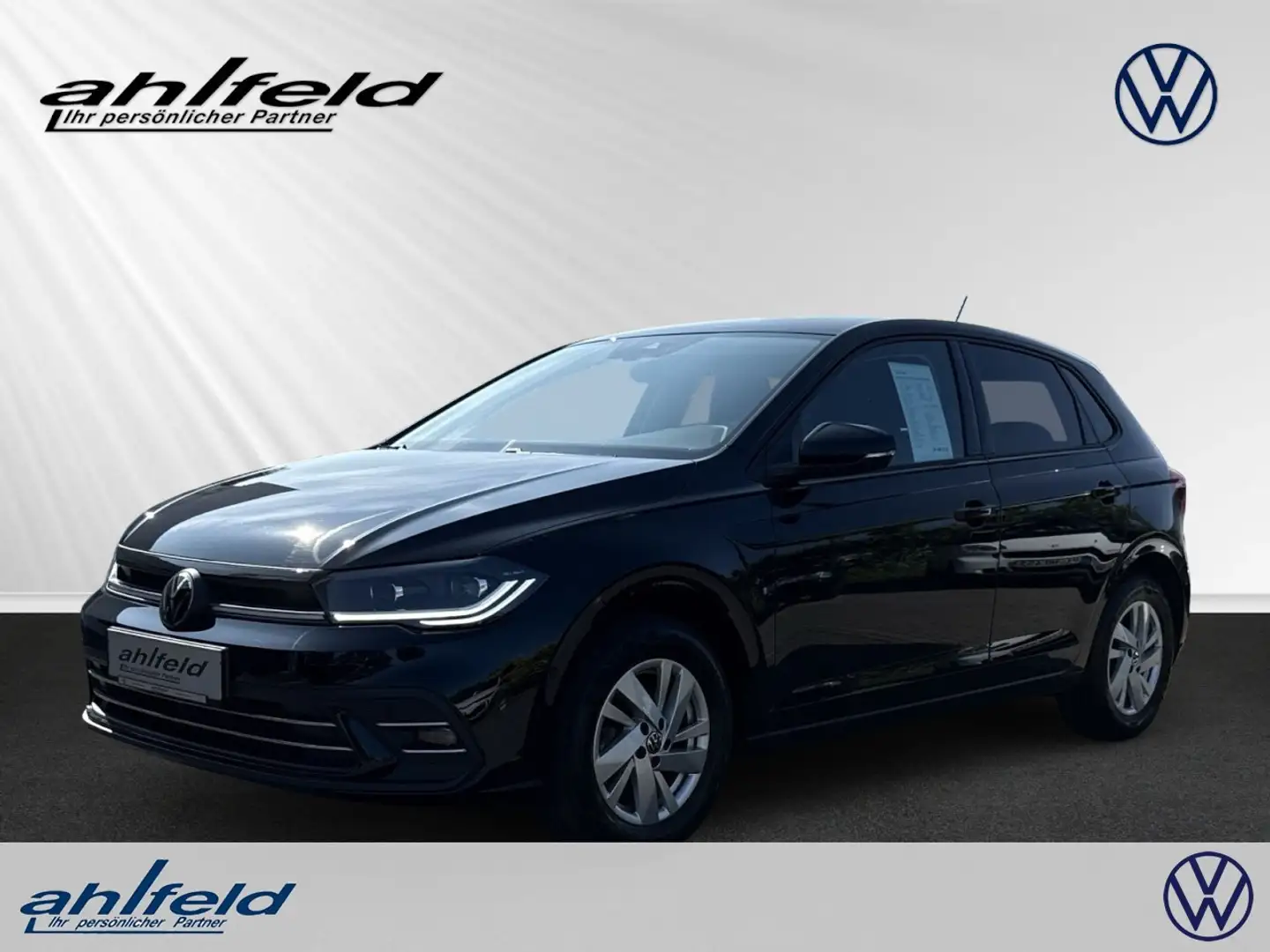 Volkswagen Polo Style 1.0 TSI DSG ACC LED Parkassist Klimaauto Schwarz - 1