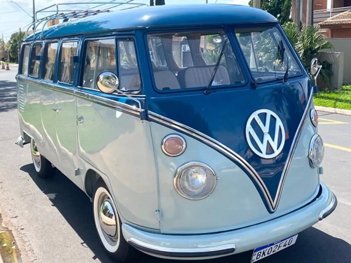 Volkswagen T1 VW Bus T1 Type 2 Camper Blauw - 1