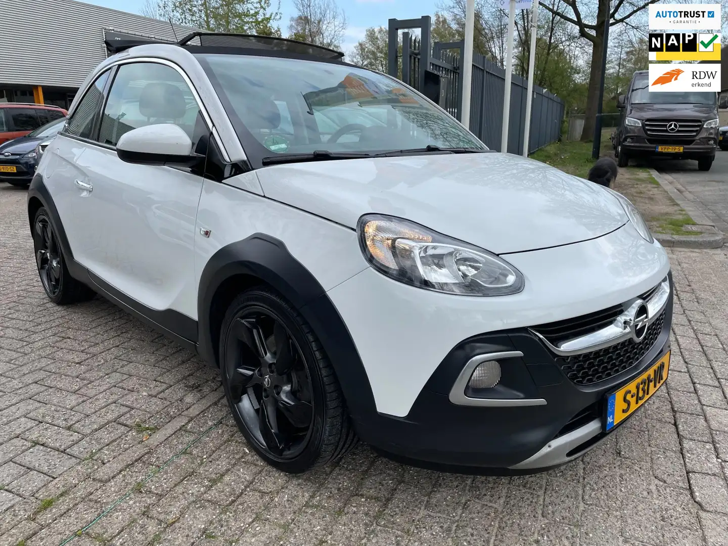 Opel Adam 1.0 Turbo Rocks limited, 45.058 km, full options, Bianco - 1