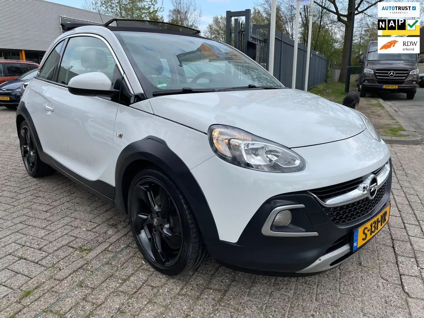 Opel Adam 1.0 Turbo Rocks limited, 45.058 km, full options, Blanc - 1