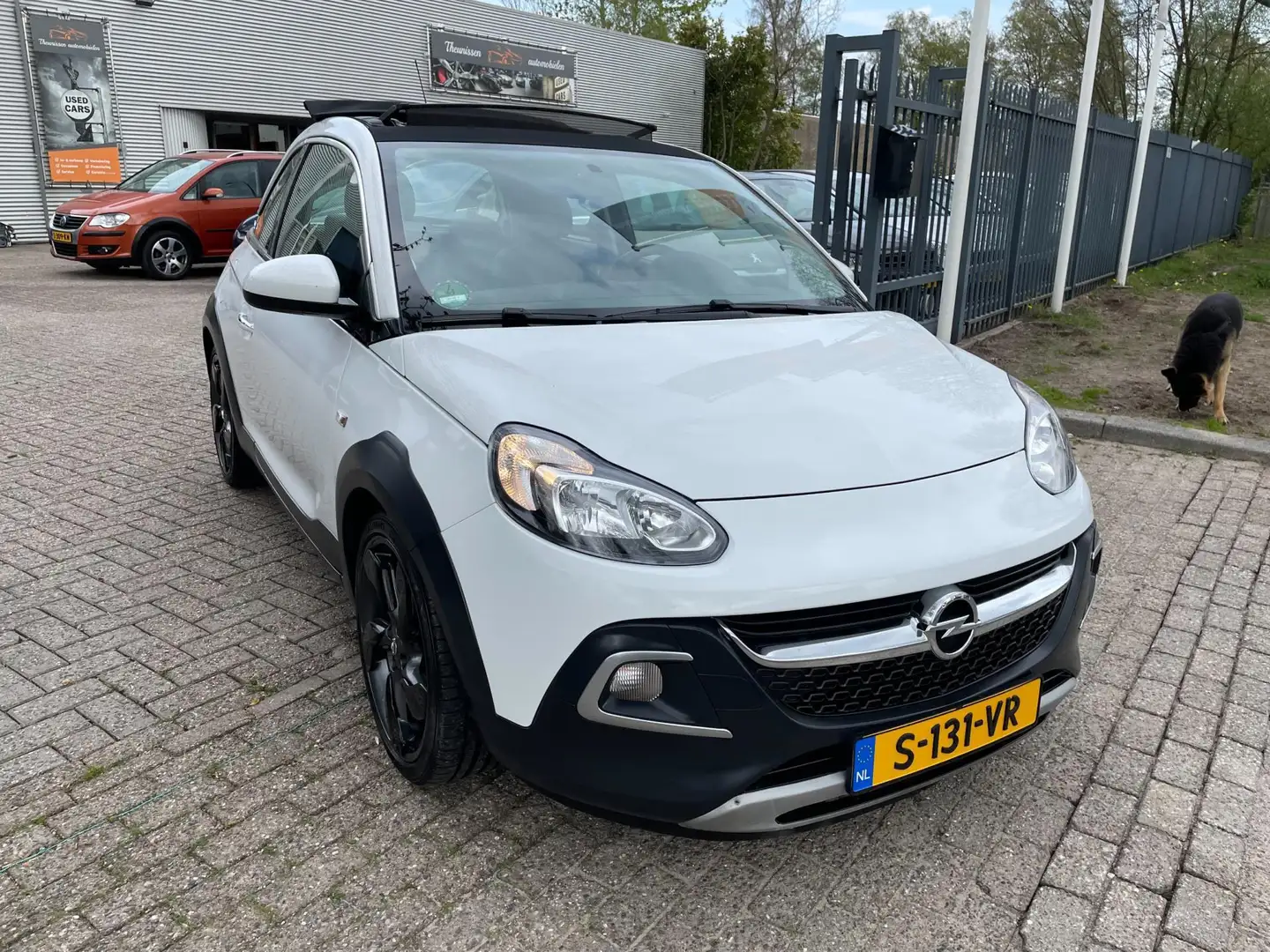 Opel Adam 1.0 Turbo Rocks limited, 45.058 km, full options, Bianco - 2