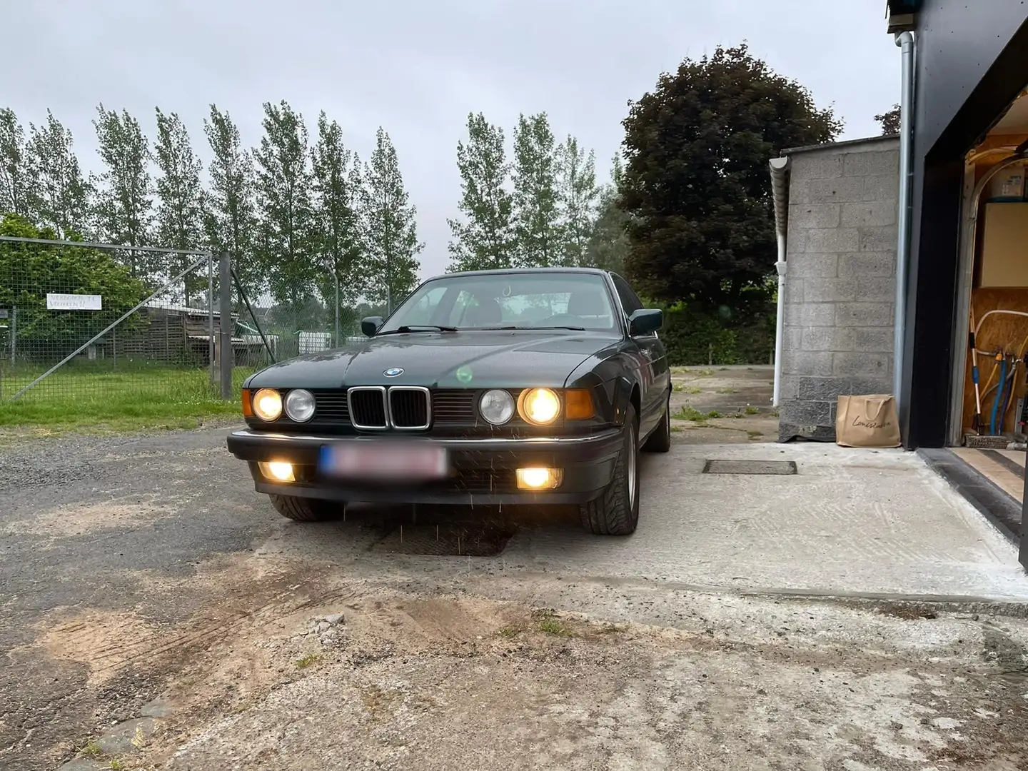 BMW 730 7er zelena - 1