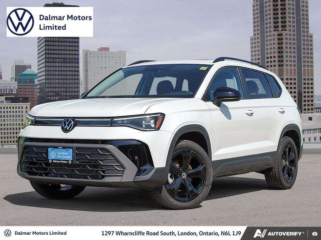 2025 Volkswagen Taos Comfortline Black